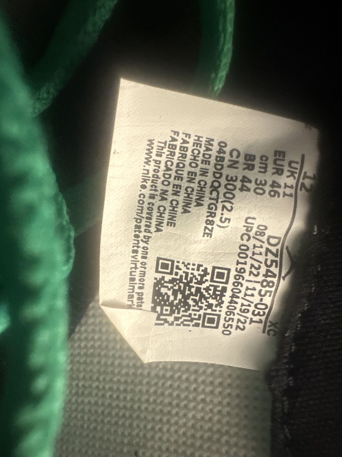 Jordan Brand Lucky green Jordan 1 Size US 12 / EU 45 - 6 Thumbnail