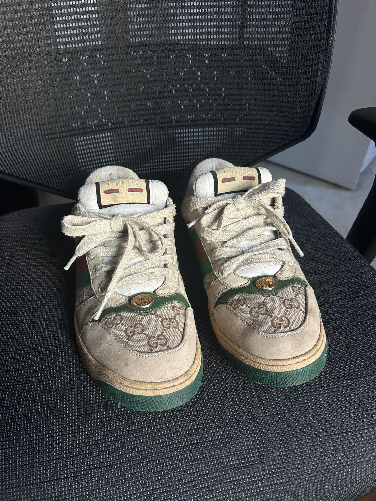 Gucci Gucci Screener Sneaker Trainer Size US 10 / EU 43 - 4 Thumbnail