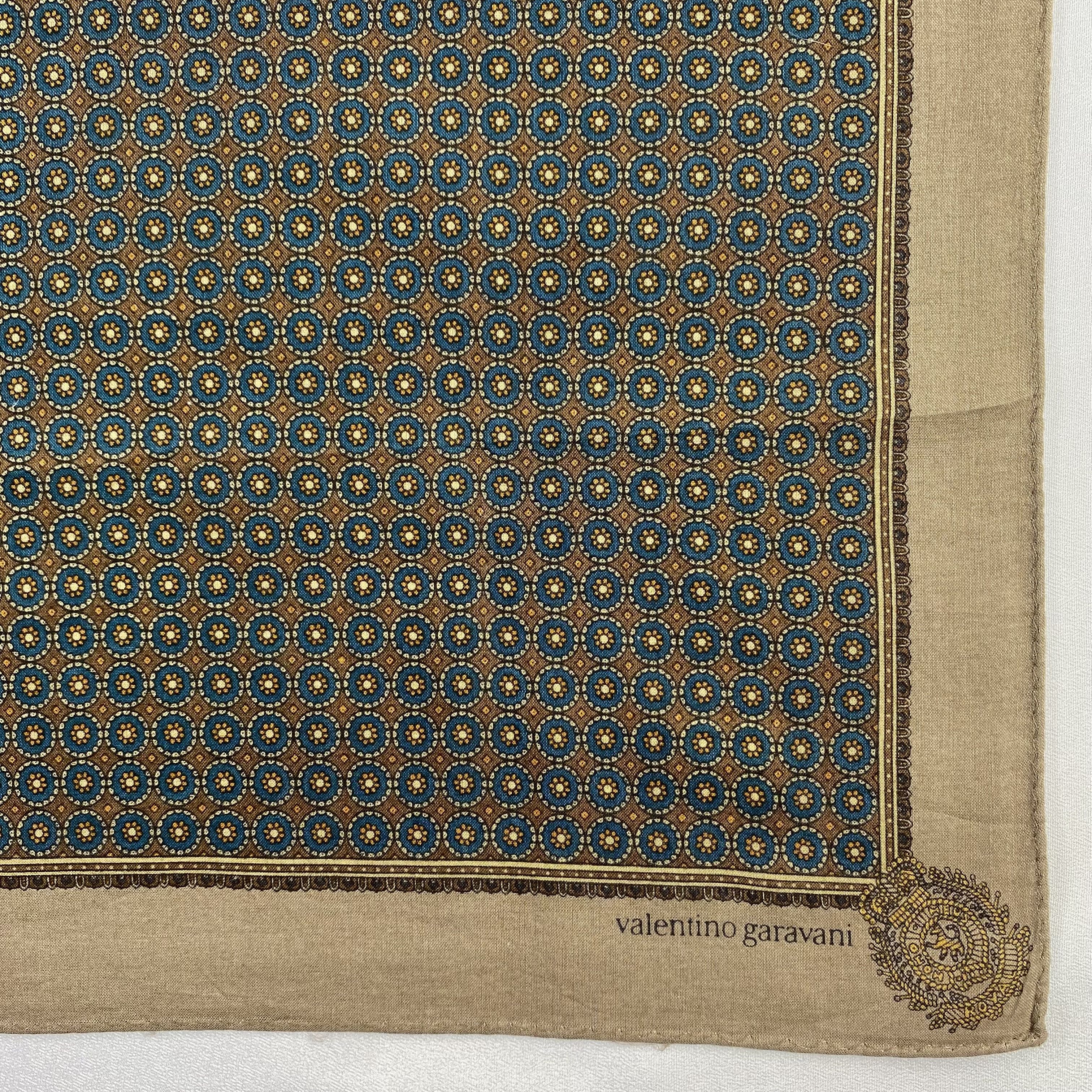 Valentino × Vintage Valentino Garavani Handkerchief / Neckerchief-P1332 Size ONE SIZE - 3 Thumbnail