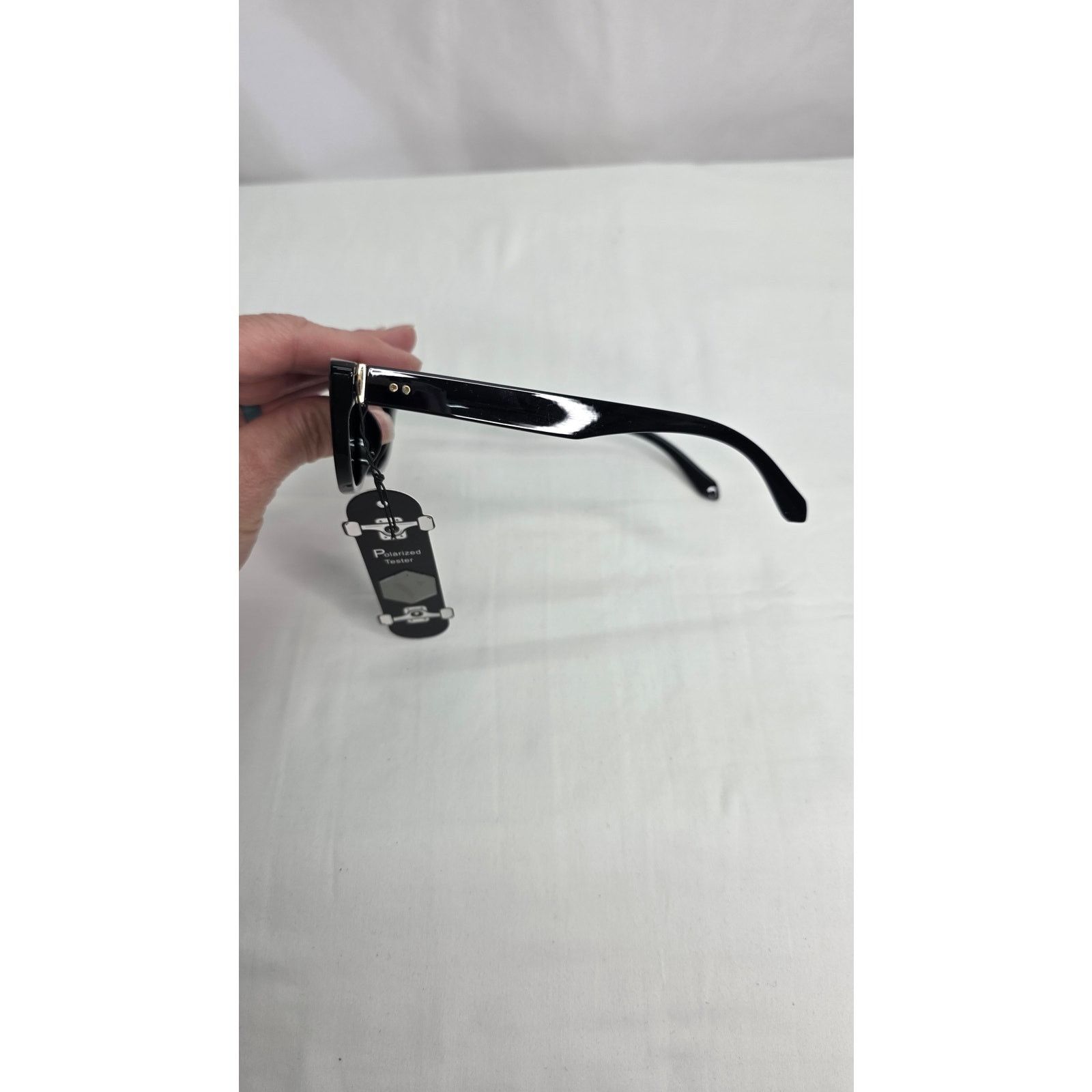 Other VANLINKER Trendy Polarized Black Cat Eye Sunglasses Size ONE SIZE - 6 Thumbnail