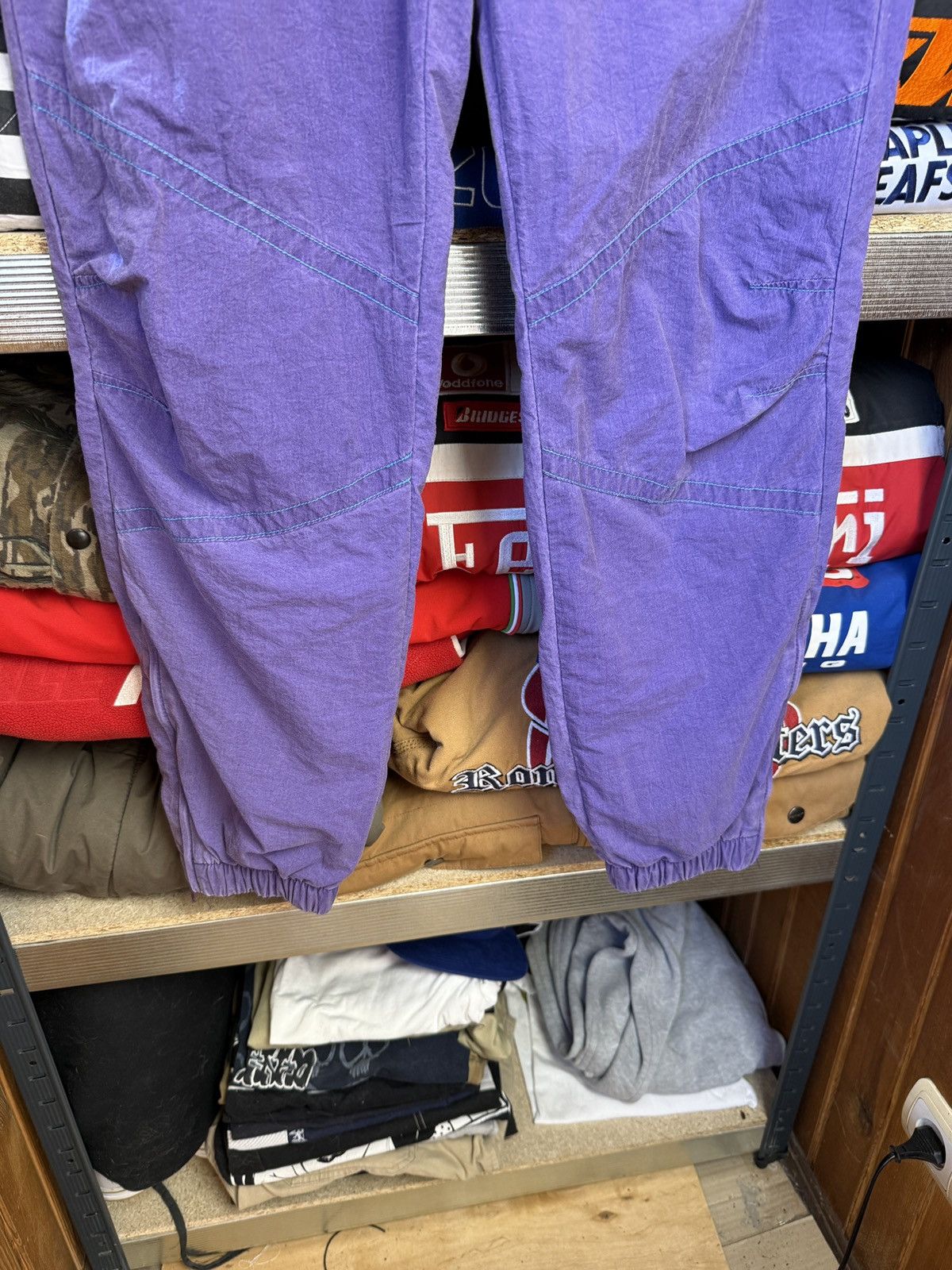 Japanese Brand Nike Vintage Nylon Pants Baggy Wide Woven Sweatpants Japan Size US 32 / EU 48 - 5 Thumbnail