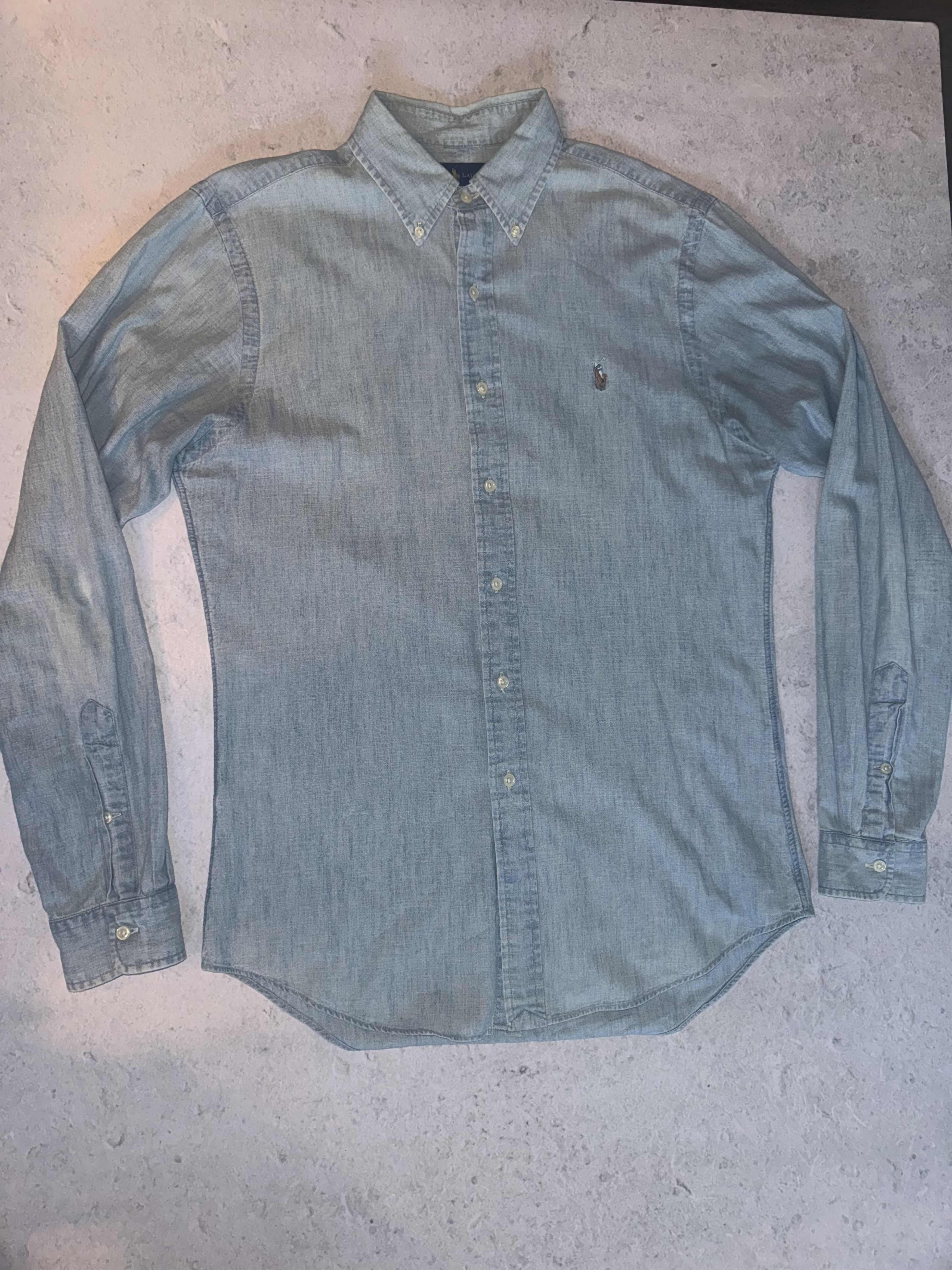Ralph Lauren Denim "Slim Fit" Shirt Size US M / EU 48-50 / 2 - 1 Thumbnail