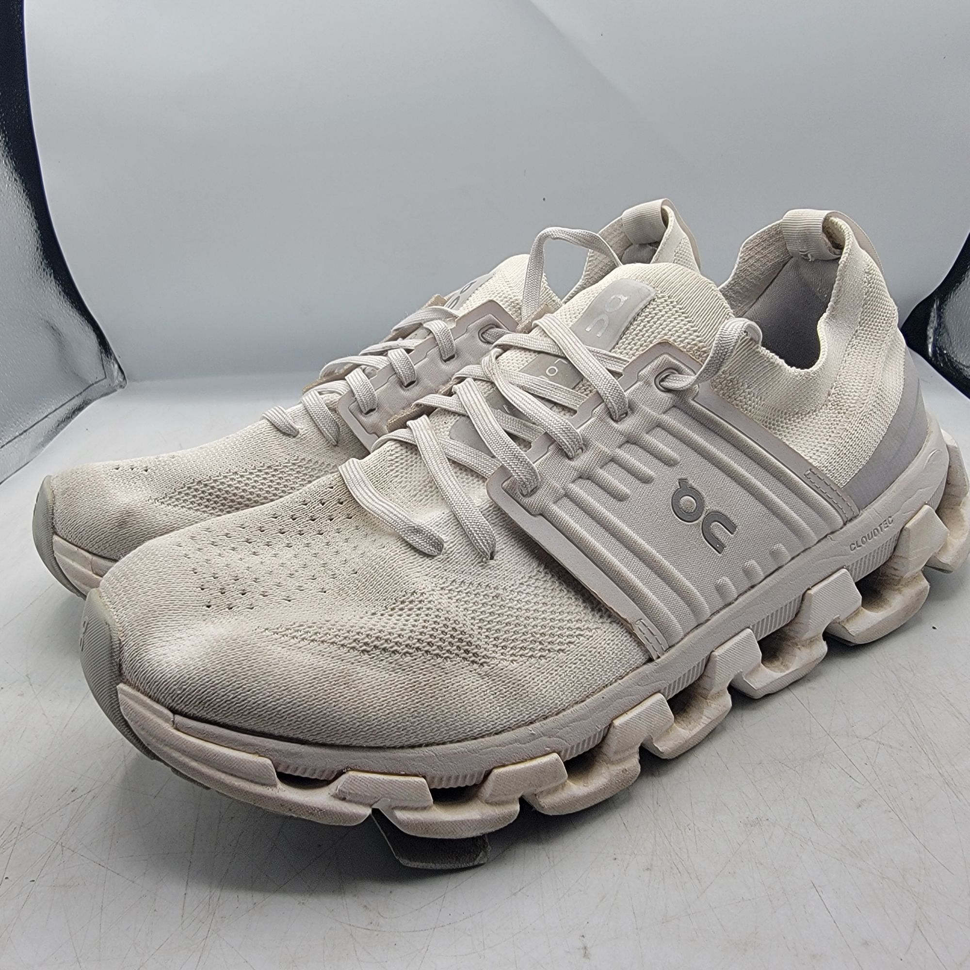 On ON Cloudswift 3 Womens 10 Triple White Running Shoes Athleti Size US 10 / IT 40 - 3 Thumbnail