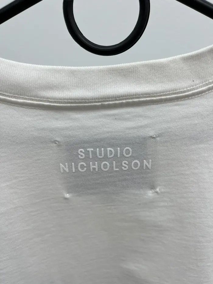 Studio Nicholson Studio Nicholson Classic Long Sleeve Tee Size US L / EU 52-54 / 3 - 3 Thumbnail