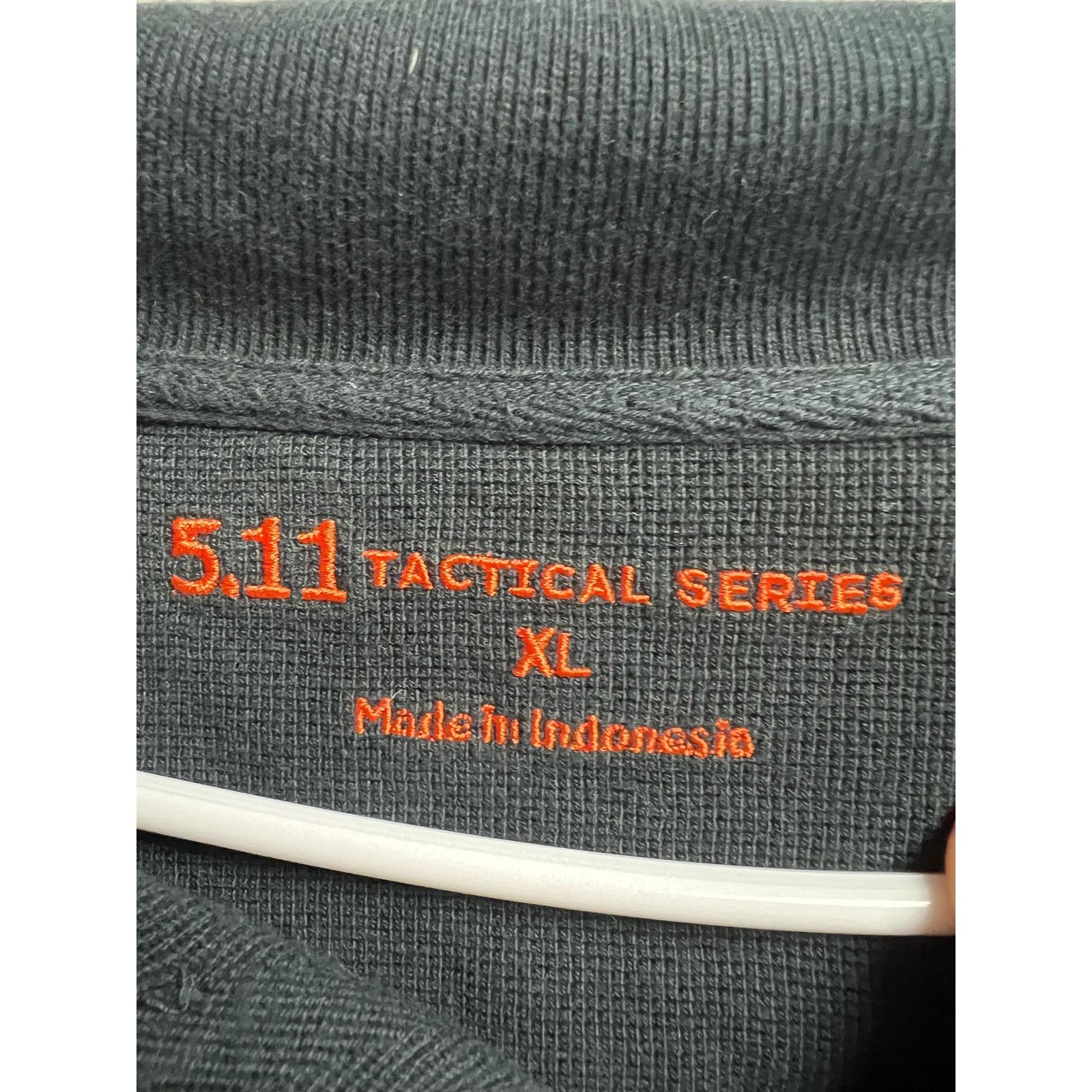 5.11 5.11 Tactical Series Black Short Sleeve Polo Men's Size XL Size US XL / EU 56 / 4 - 2 Thumbnail