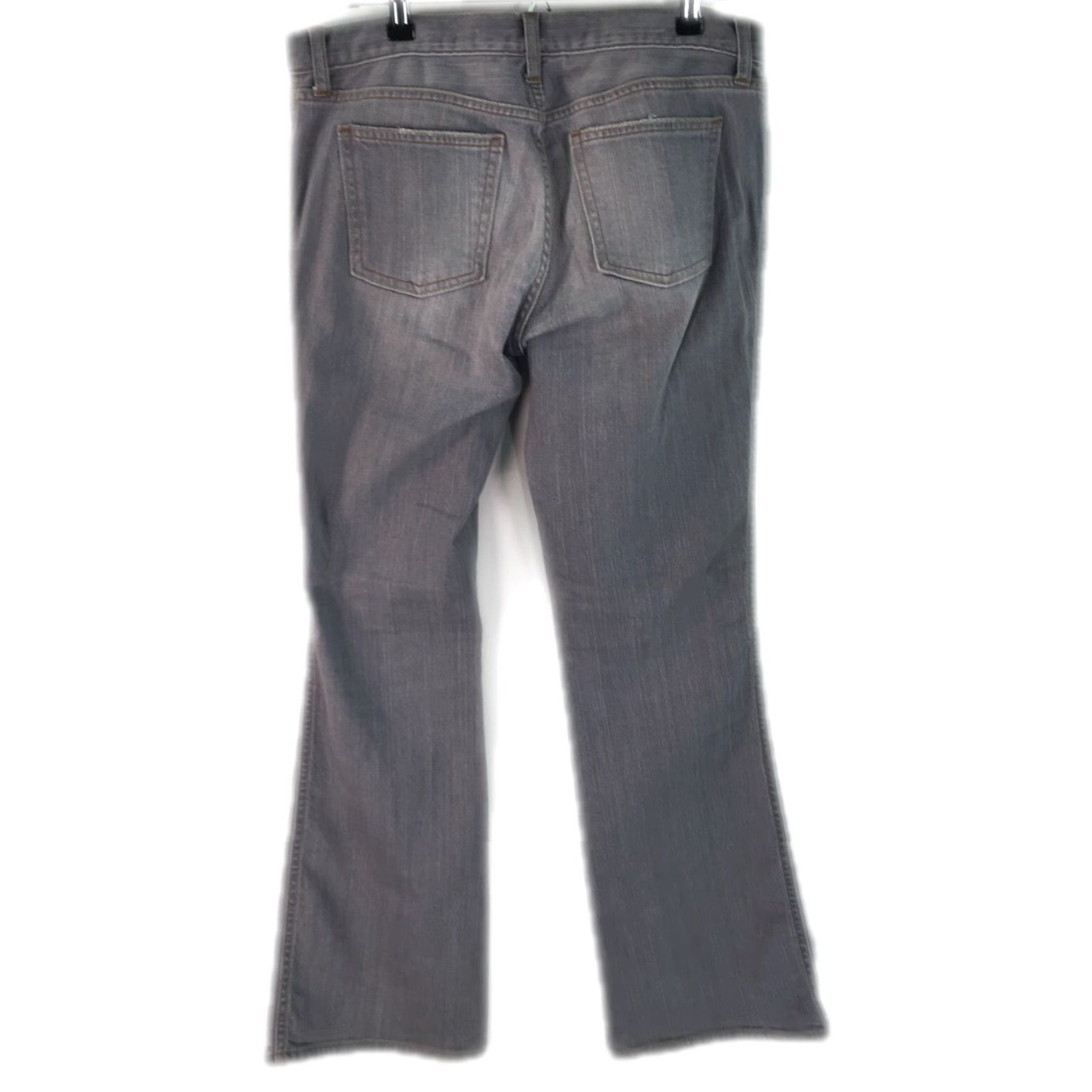 Gap Gap Ultra Low Rise Stretch Denim Jeans Womens Size 10R Gray Casual 34X33 Size 32" / US 10 / IT 46 - 2 Thumbnail