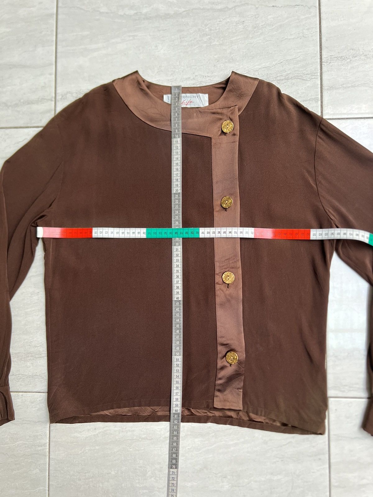Givenchy GIVENCHY LIFE Brown Shirt Size US M / EU 48-50 / 2 - 7 Thumbnail