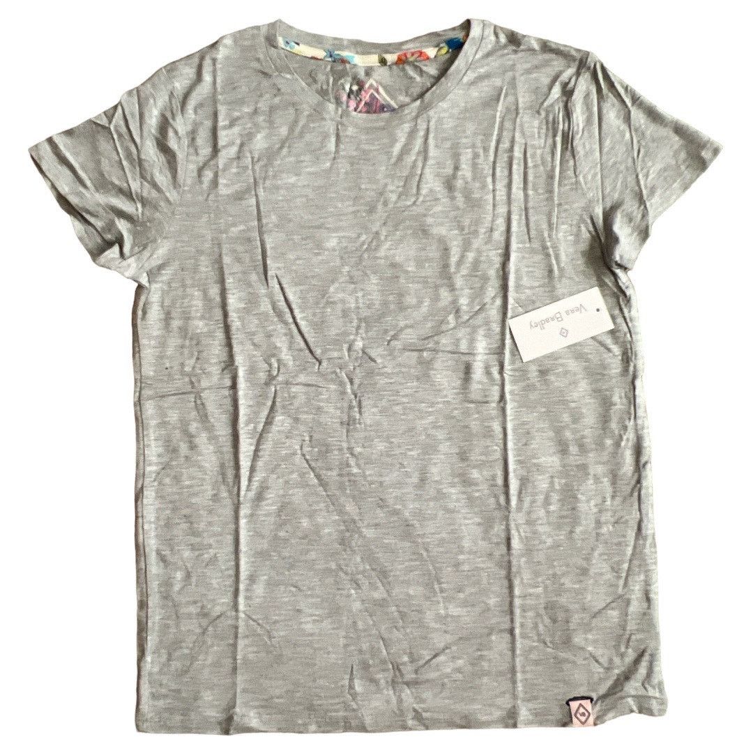 Vera Bradley VERA BRADLEY Gray Heather Cadence Essential Tee w/ Tags, S Size S / US 4 / IT 40 - 2 Thumbnail
