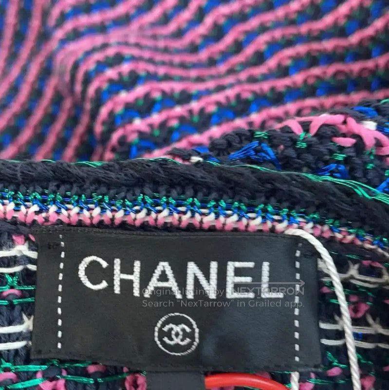 Chanel Chanel Colorful Cotton Cardigan for Women . Size XS / US 0-2 / IT 36-38 - 3 Thumbnail