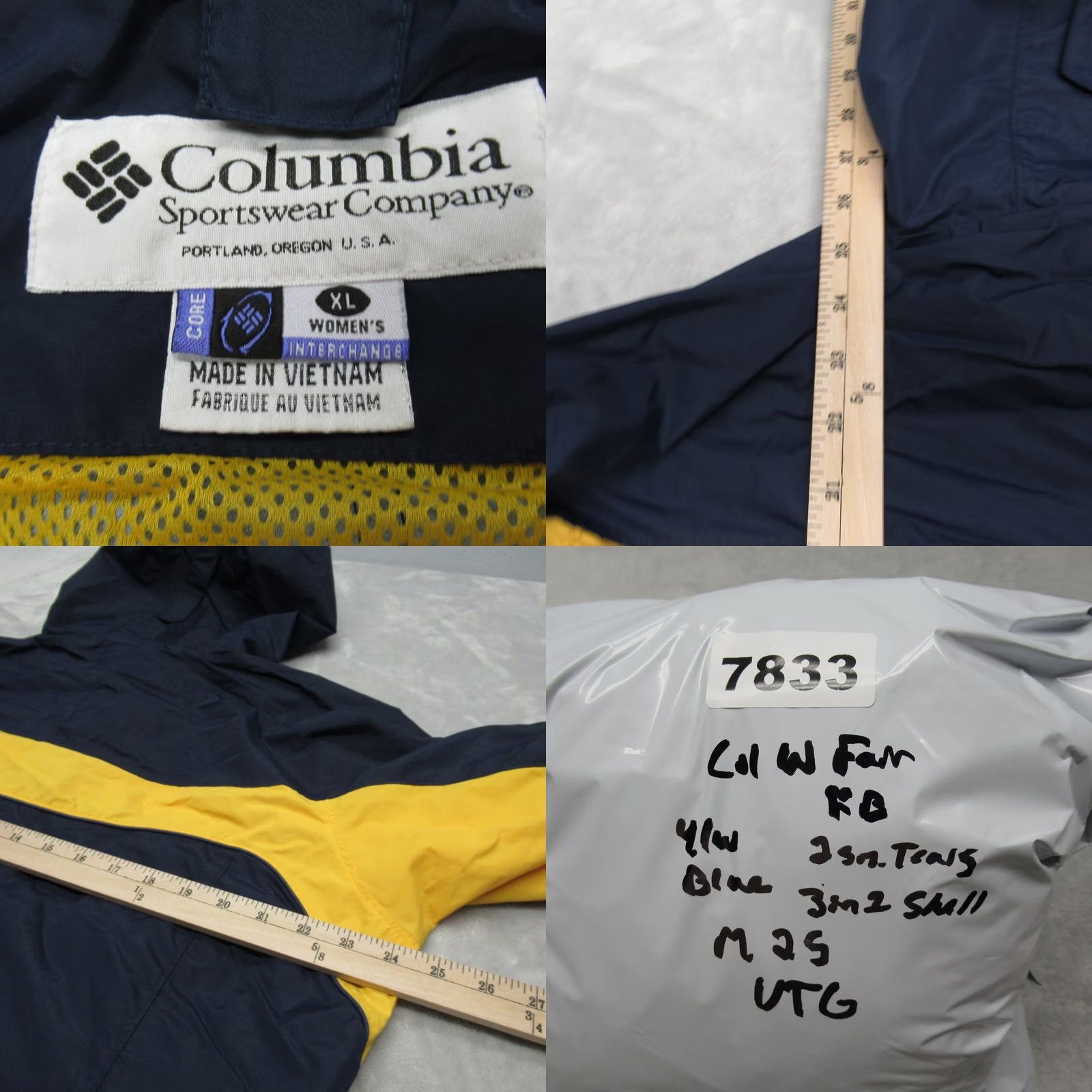 Vintage VINTAGE Columbia Jacket Womens XL Yellow Blue Interchange Hooded 3 in 1 Shell Size XL / US 12-14 / IT 48-50 - 11 Thumbnail