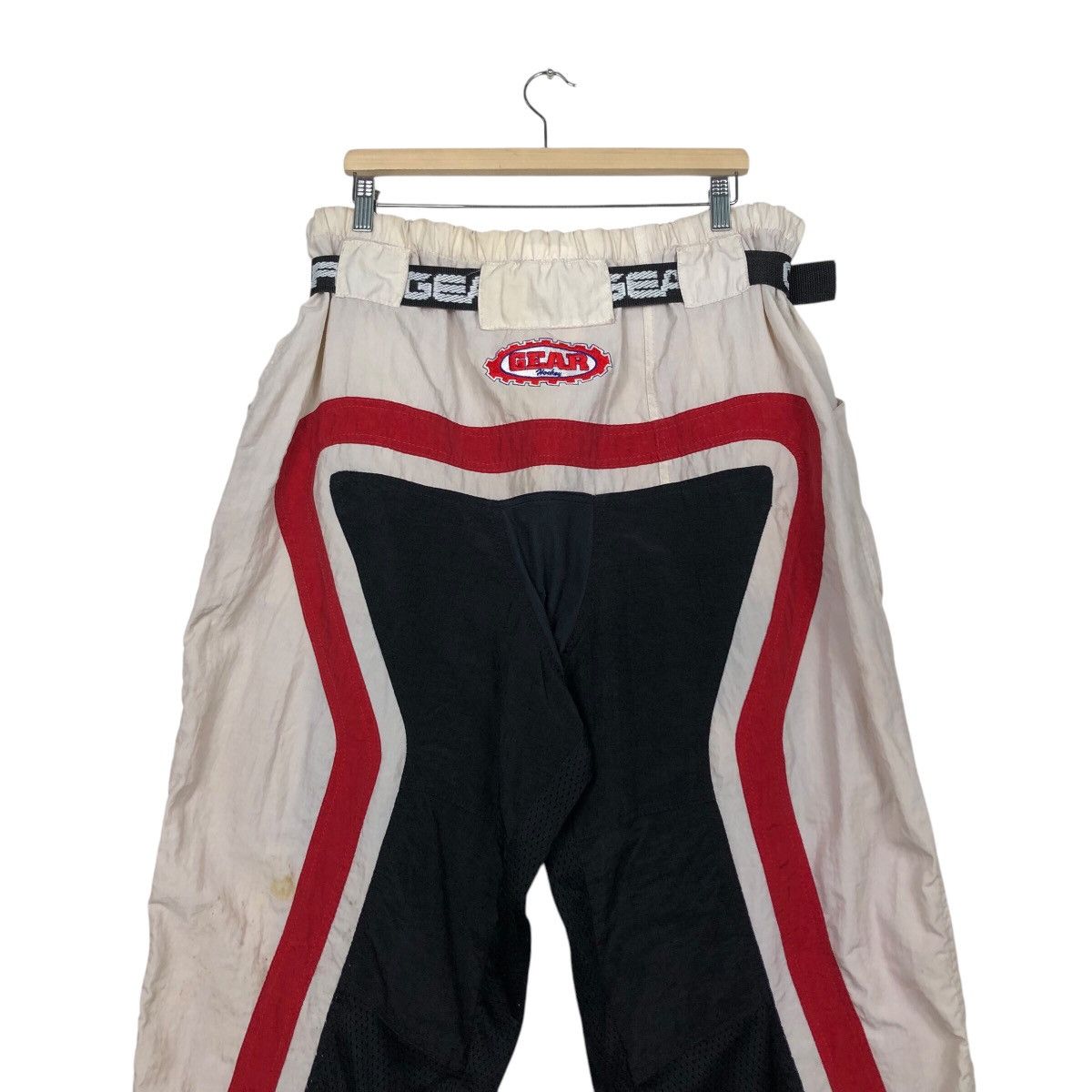 Japanese Brand 📌Vintage Biker Motor Cross Pants Full Factory Gear Big Logo Size US 34 / EU 50 - 11 Thumbnail