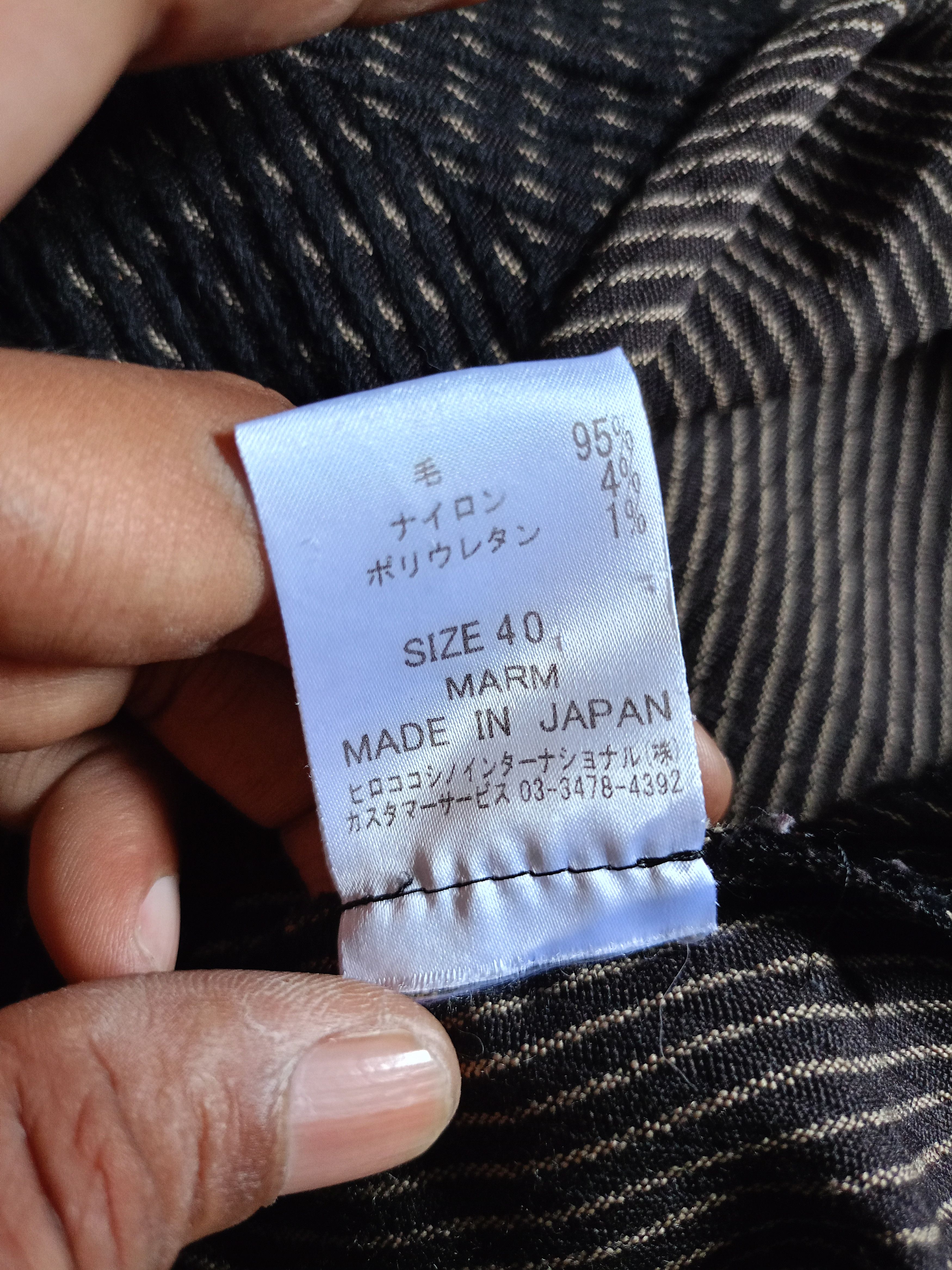 Hiroko Koshino Homme × Japanese Brand Hiroko Koshino Skirts Size 28" / US 6 / IT 42 - 8 Thumbnail