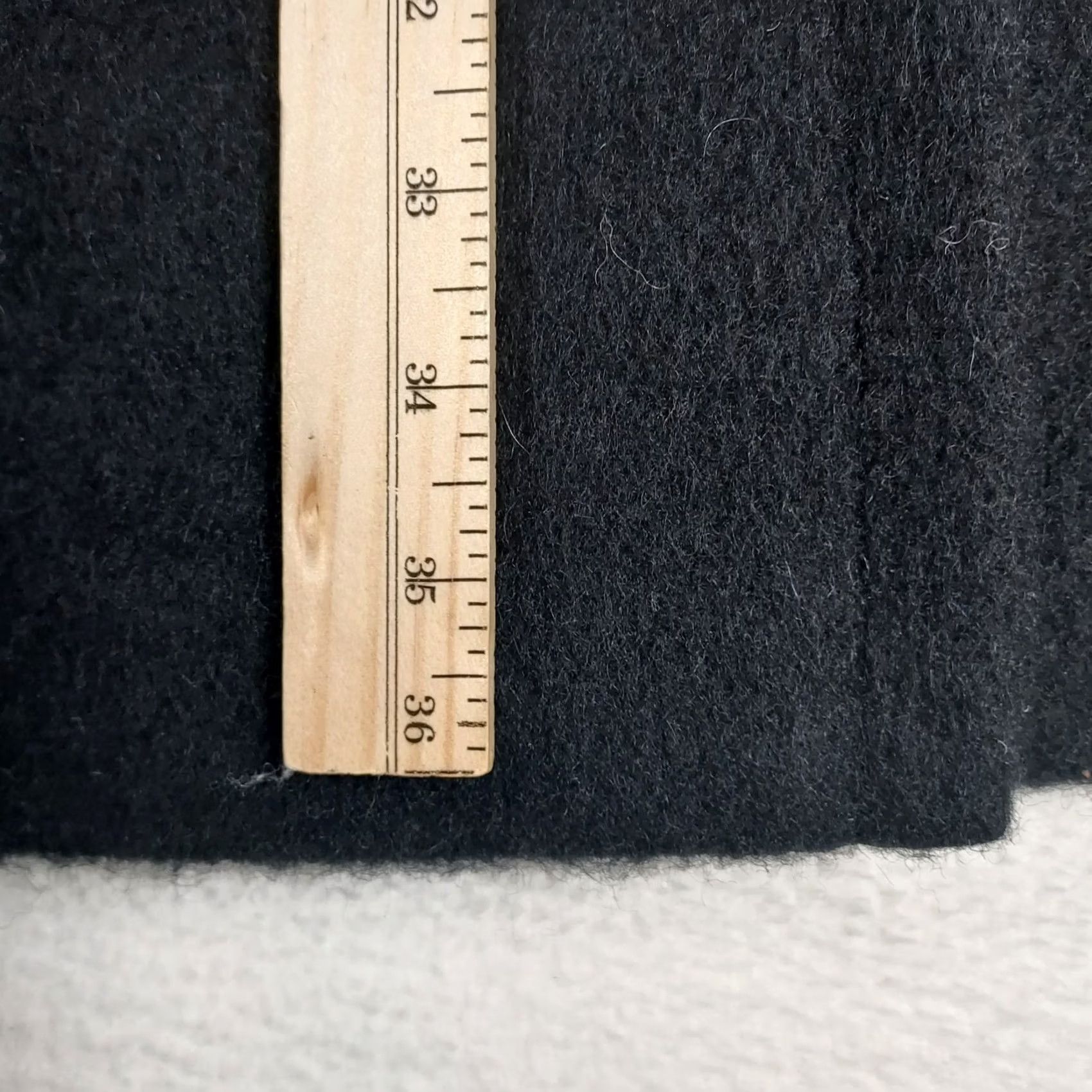 Vintage Ivanka Trump Coat Women Wool Blend Black Cream Plaid Zip Front Lined 14 Wool Size XL / US 12-14 / IT 48-50 - 6 Thumbnail