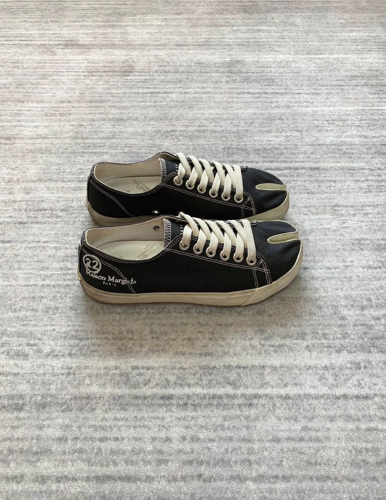 Maison Margiela Maison Margiela Split-toed pig's foot shoes canvas shoes Size US 5.5 / IT 35.5 - 2 Thumbnail