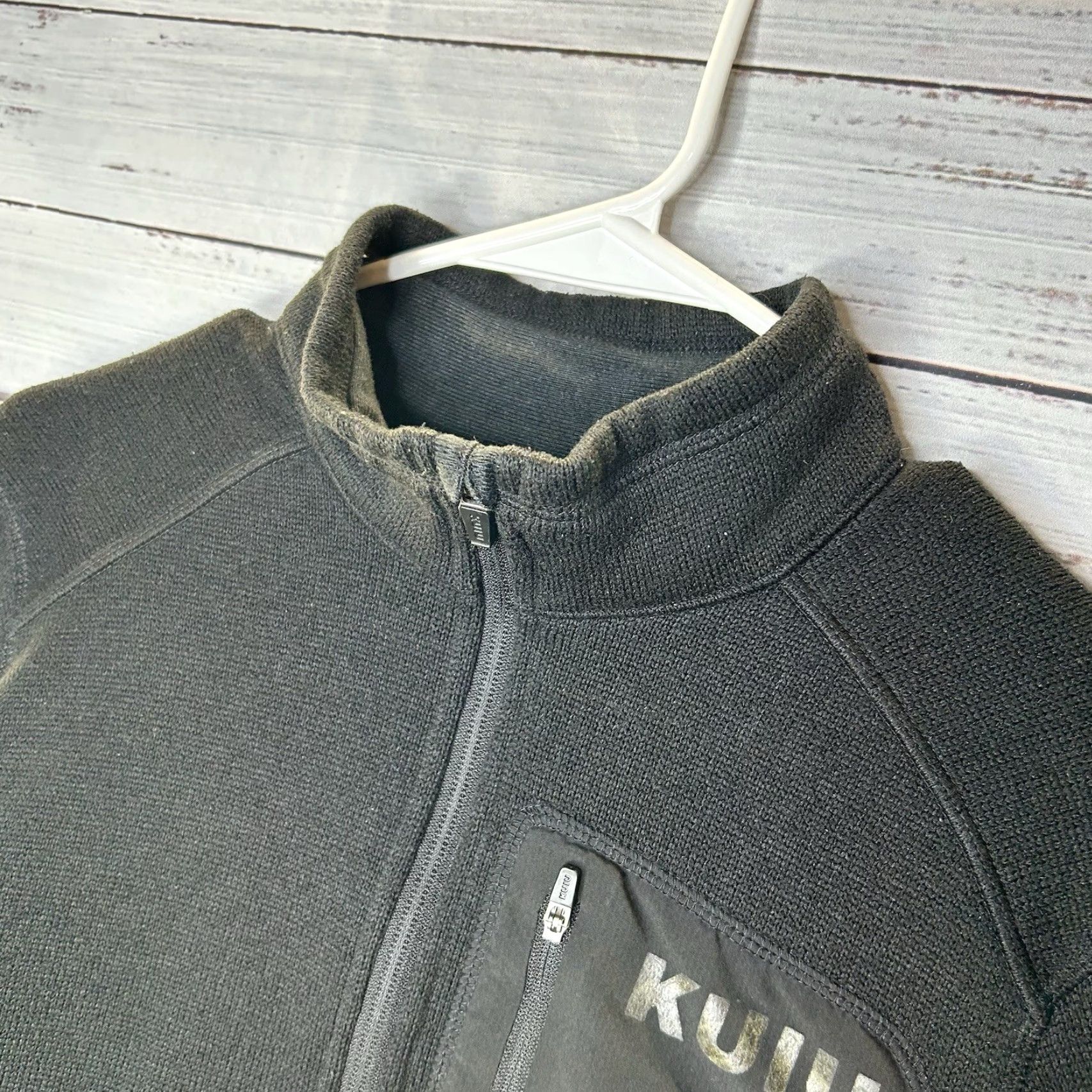 Vintage KUIU Base Camp High Loft Sweater Fleece Half 1/2 Zip Pullover Black Men’s Small Size US S / EU 44-46 / 1 - 5 Thumbnail