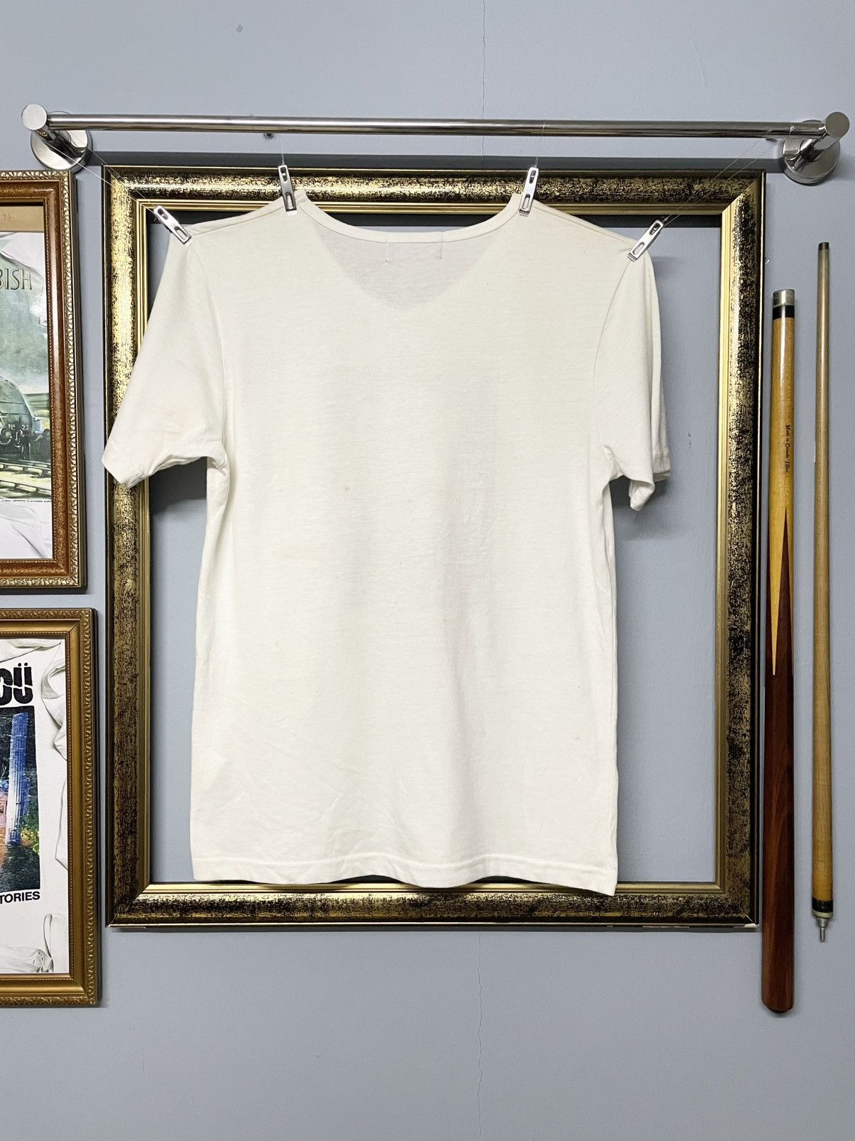 Designer Vintage 1990s Japan Designer Re Roen Skull Biohazard Tee Size US S / EU 44-46 / 1 - 7 Thumbnail