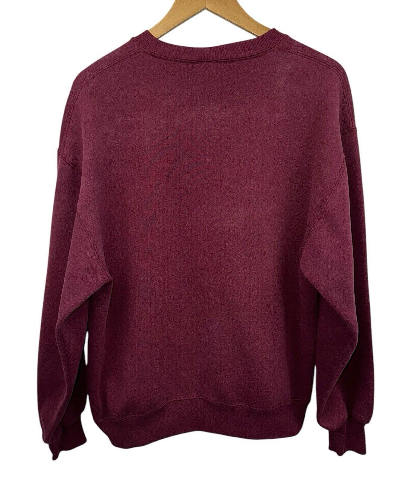 Russell Athletic VTG Russell Athletics 90s Maroon Burgundy Crewneck L Size US 34 / EU 50 - 3 Thumbnail