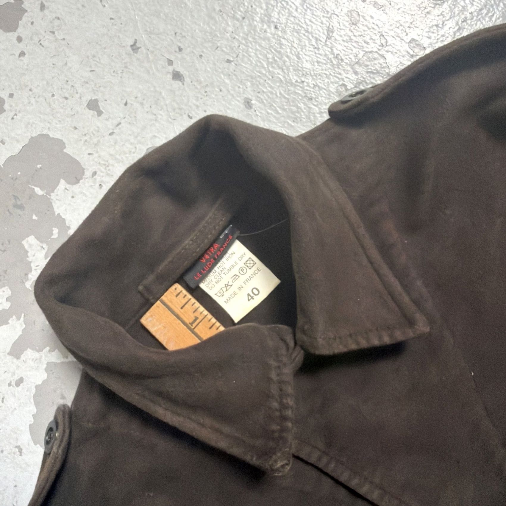 Vetra Vetra Jacket Military Cotton Moleskin Work Chore France 40 Mens Vintage Style Army City France See Photos Size US XXS / EU 40 - 4 Thumbnail