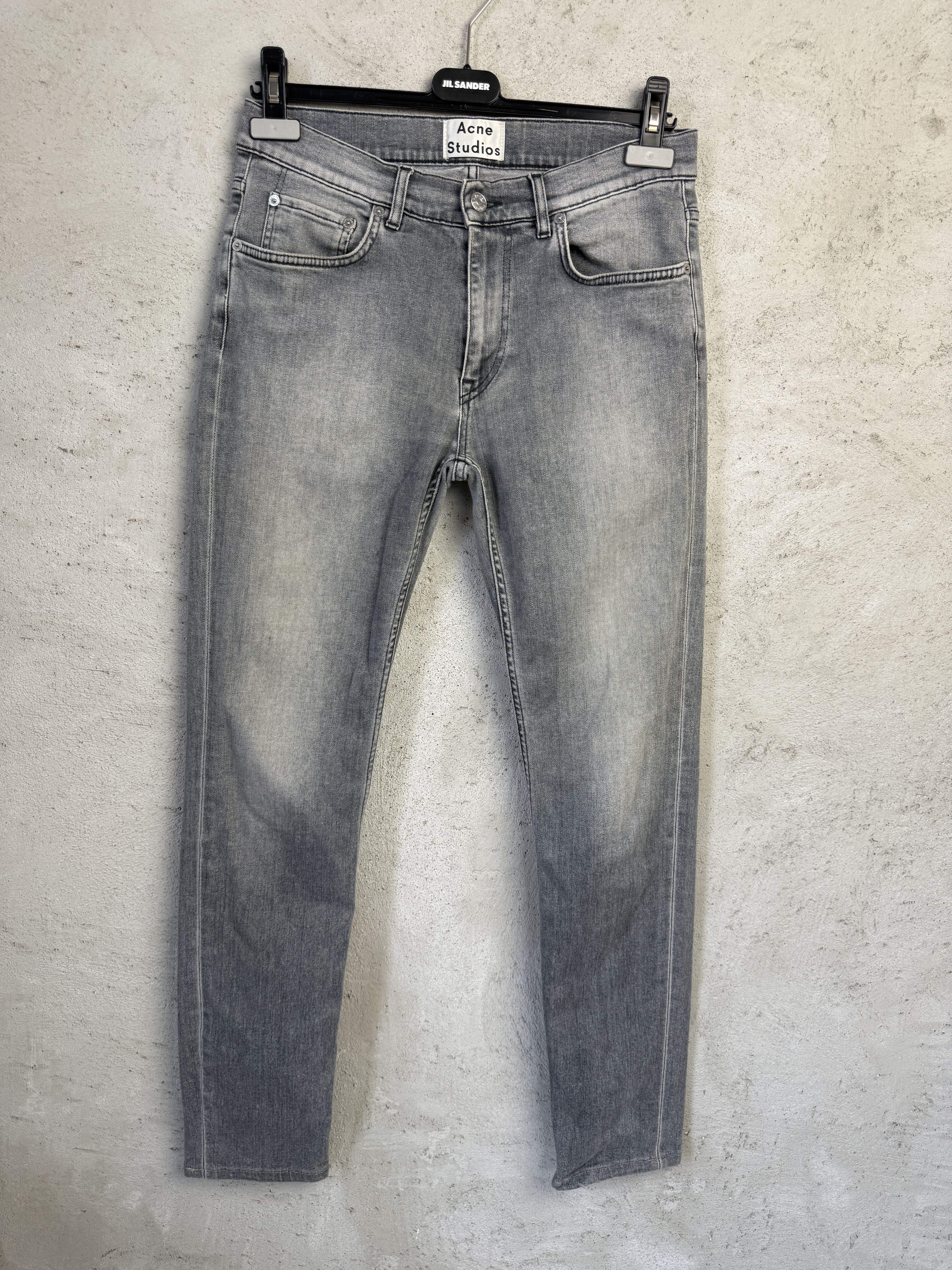 Acne Studios Acne Studios Ace Light Grey denim jeans pants Size US 31 - 1 Thumbnail