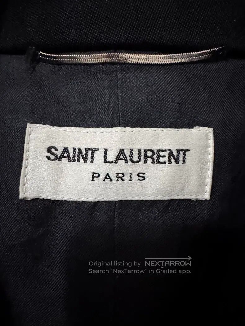 Saint Laurent Paris Saint Laurent Paris Double Breasted Smoking Suit Jacket Size US S / EU 44-46 / 1 - 4 Thumbnail