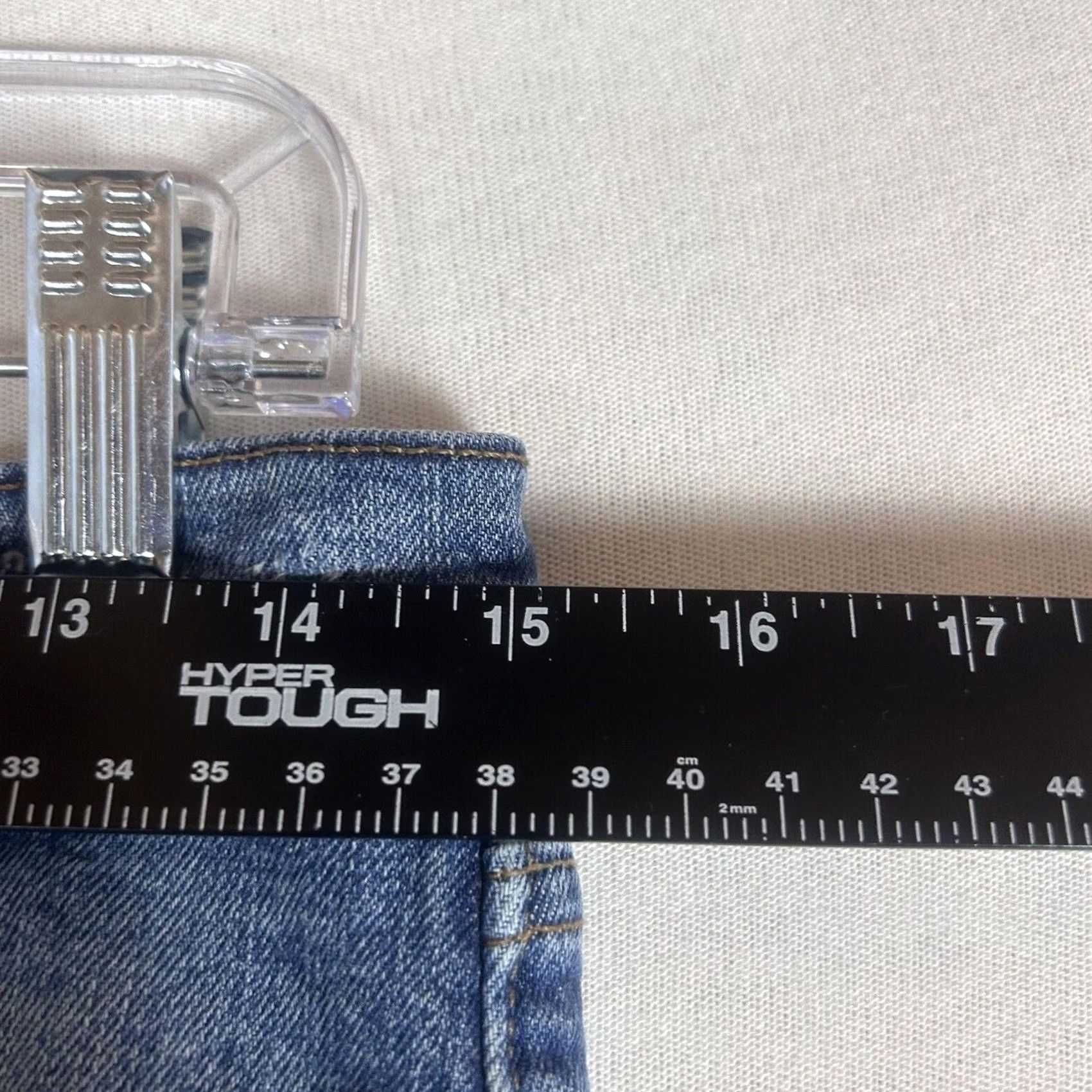 Gap Gap 1969 Jeans Womens Size 27R Ankle Blue Cotton Stretch Denim 5-Pocket Straight Regular Rise Mid Vintage: No Size 27" / US 4 / IT 40 - 6 Thumbnail