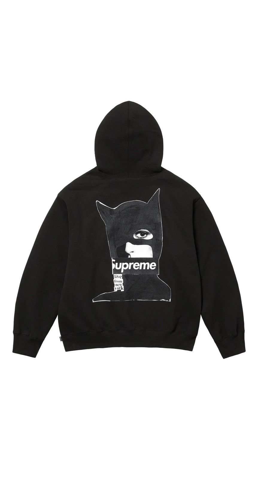 【SUPREME】CATWOMAN HOODED SWEATSHIRT BLACK - 23FW Supreme Catwomen hooded sweatshirt - Black F/W 23 | eBay