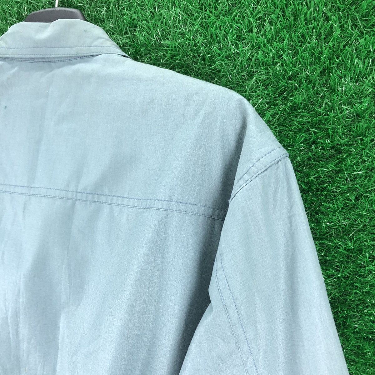 Japanese Brand Vintage 80's Casual Work Zipper Jacket by Singace Size US M / EU 48-50 / 2 - 5 Thumbnail