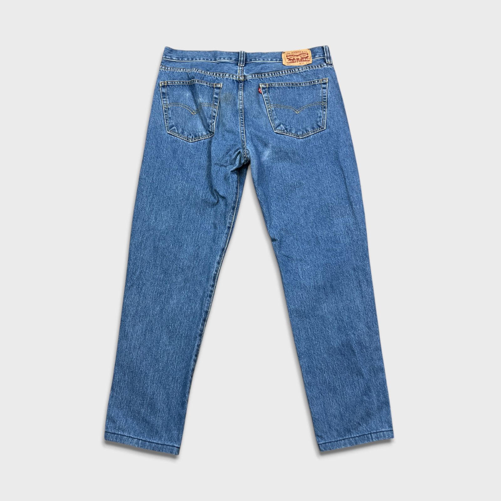 Levi's × Vintage Levi's 505 Jeans 36x29 Original Straight Leg Denim Pants Size US 36 / EU 52 - 5 Thumbnail