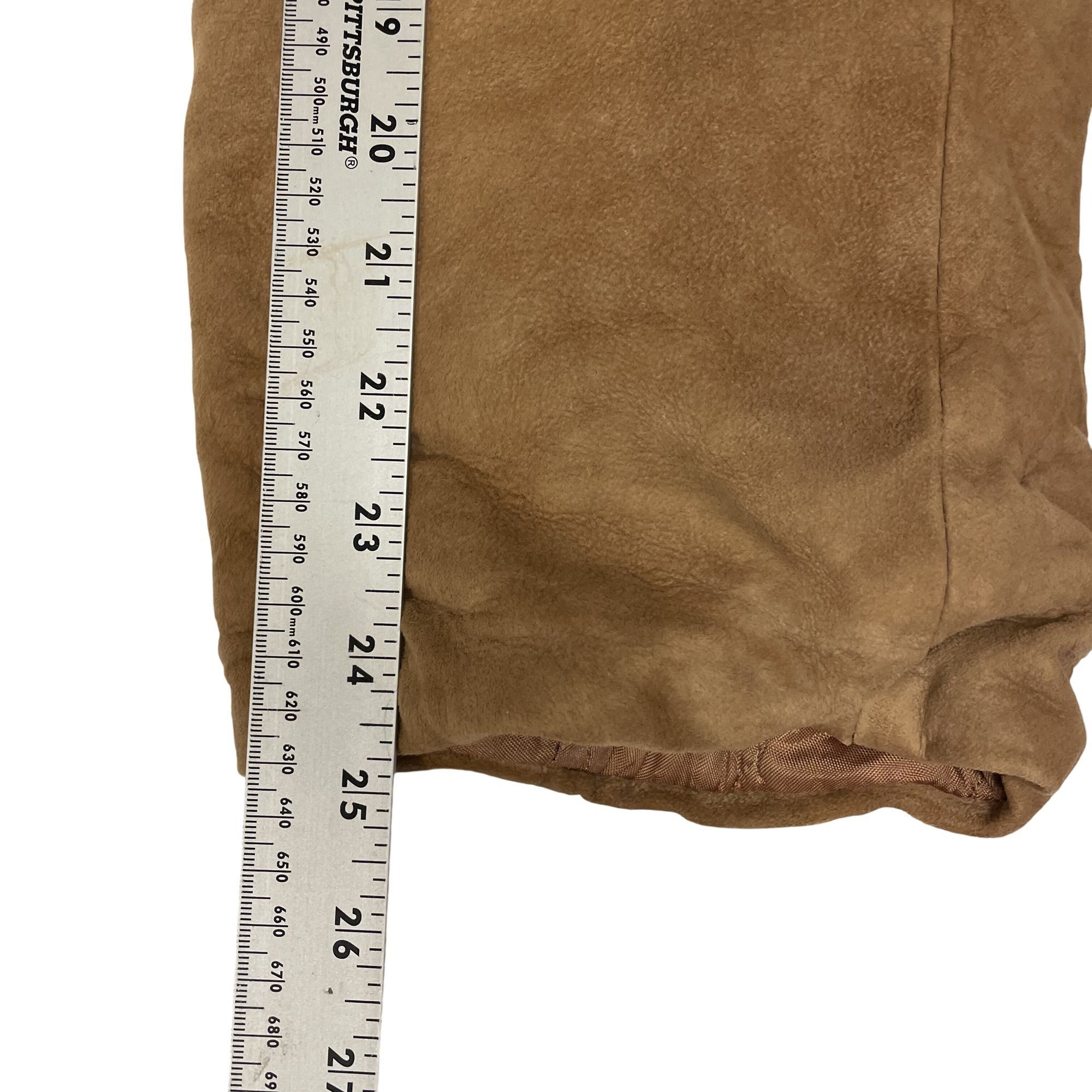 Other 70's Bunker Ramo Borg SHERPA Nubuck Leather Suede Jacket L Size US XL / EU 56 / 4 - 9 Thumbnail