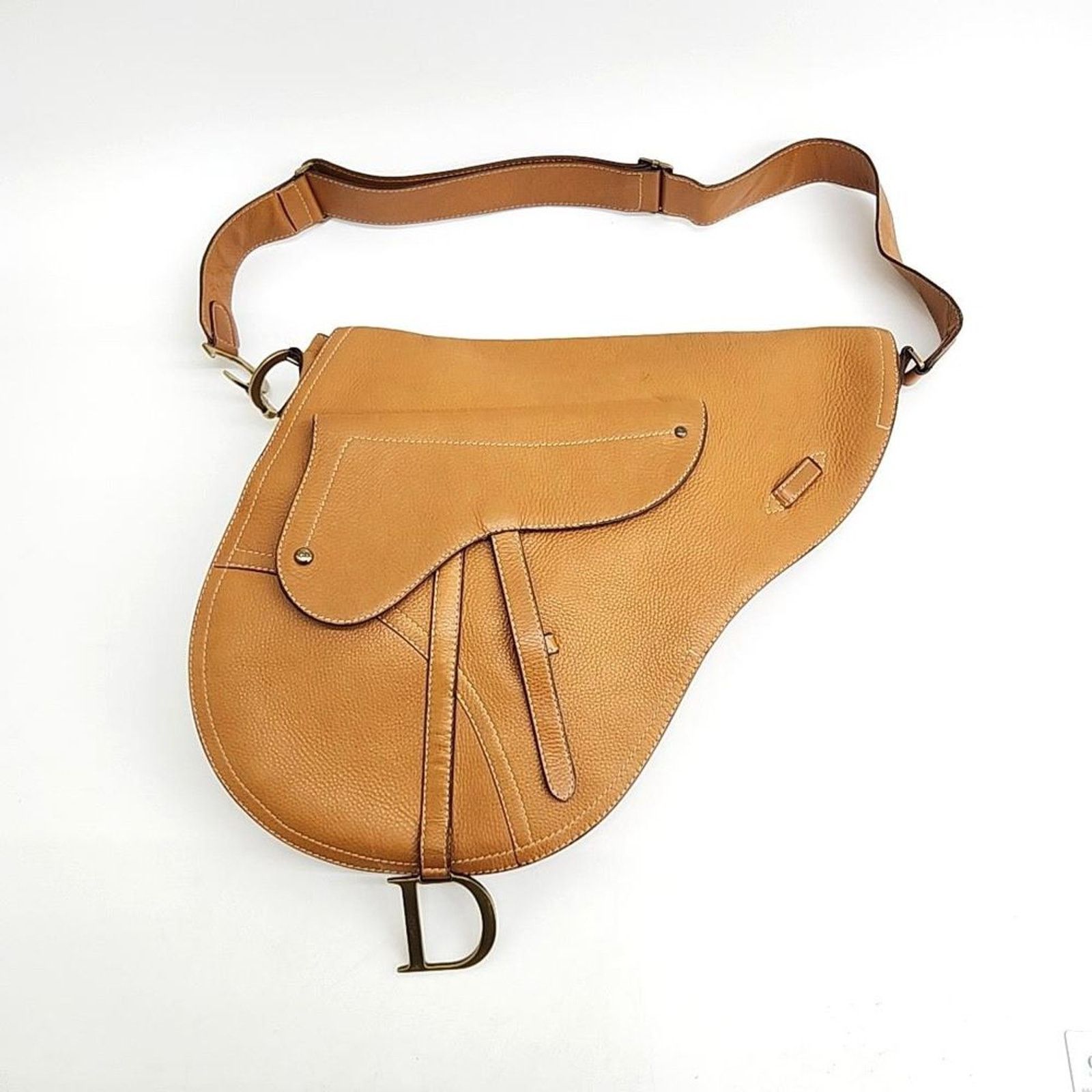 Christian Dior Saddle Crossbody Bag (5107714) in Brown, Women's