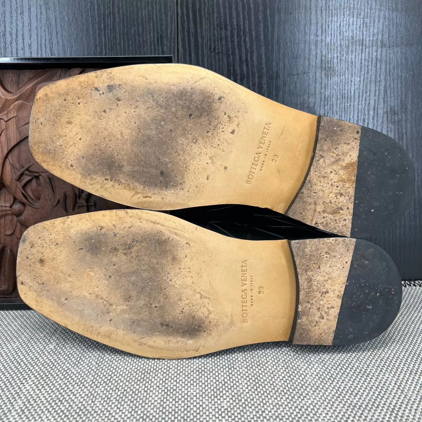 Bottega Veneta bv Intrecciato Roma Woven Loafers 99 New Worn 1x Size US 6 / EU 39 - 7 Thumbnail