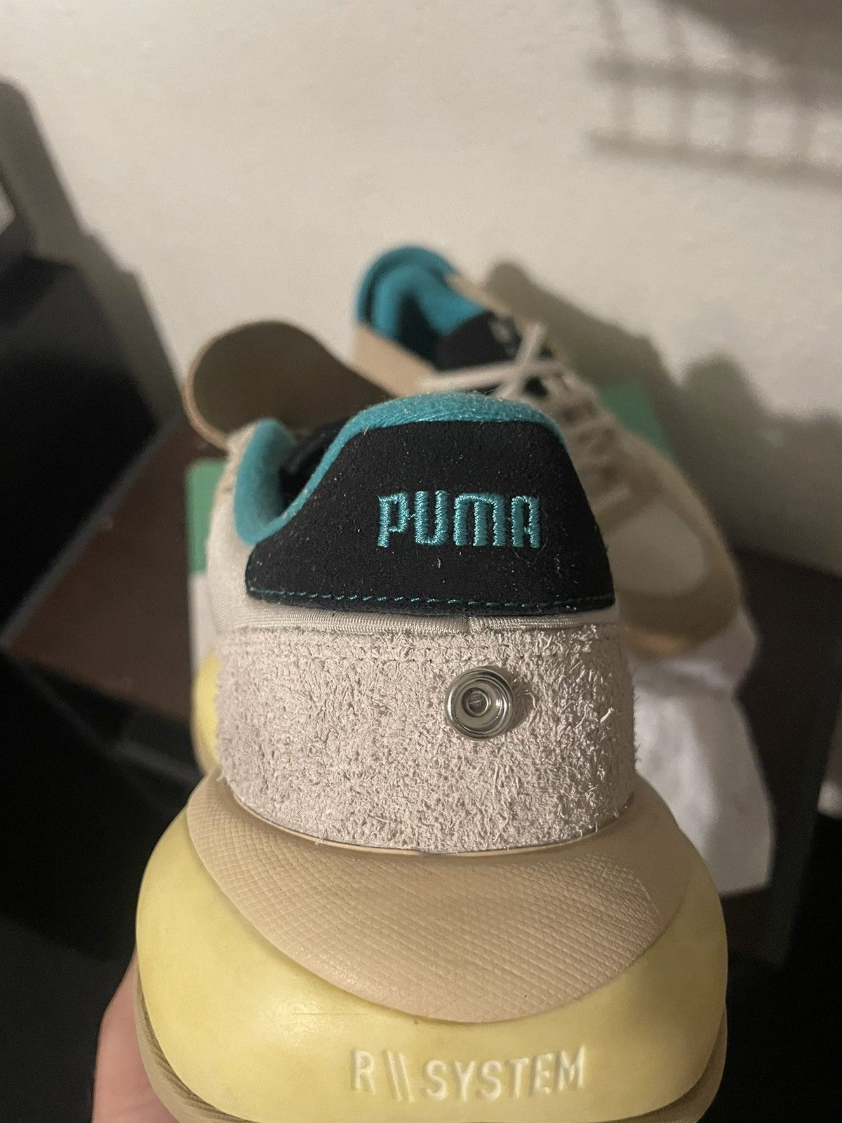 Puma × Rhude Rhude x Puma Alteration Chinchilla 10.5 Size US 10.5 / EU 43-44 - 14 Thumbnail