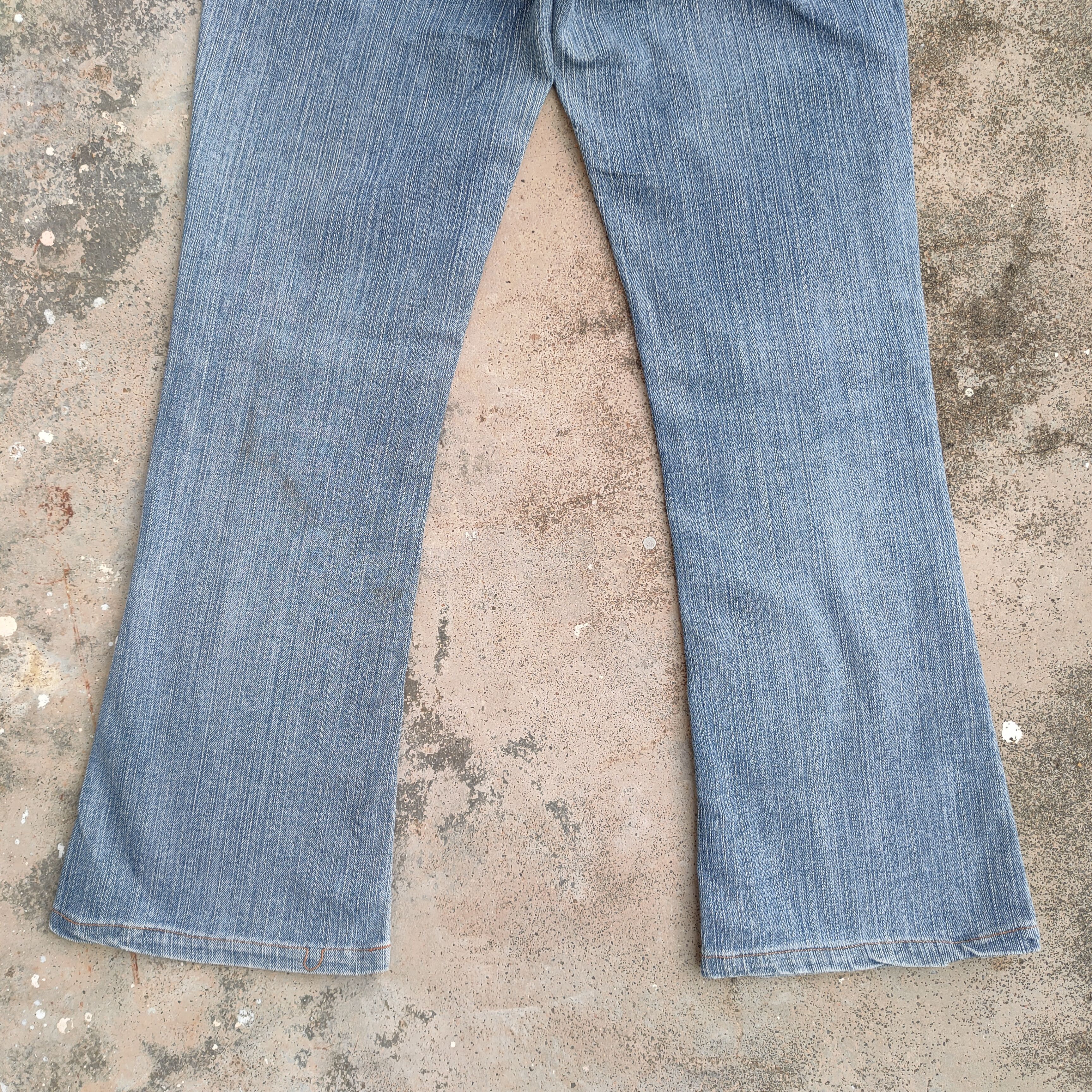 Edwin × Jean × Vintage VINTAGE EDWIN FLARE FADED JEANS DENIM PANTS Size US 30 / EU 46 - 8 Thumbnail