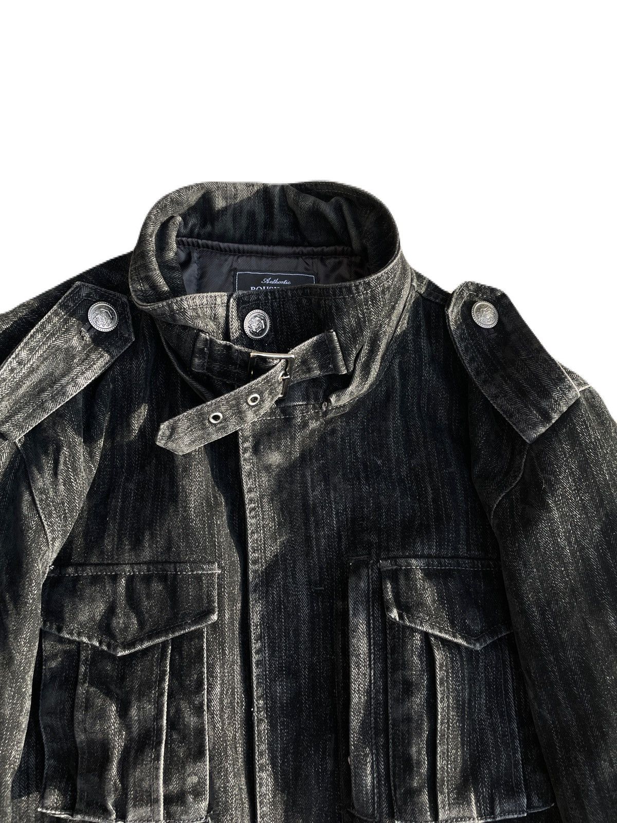 If Six Was Nine 2000s Japanese archive Multi Gimmic Belted Jacket Y2K Vkei Size US S / EU 44-46 / 1 - 5 Thumbnail