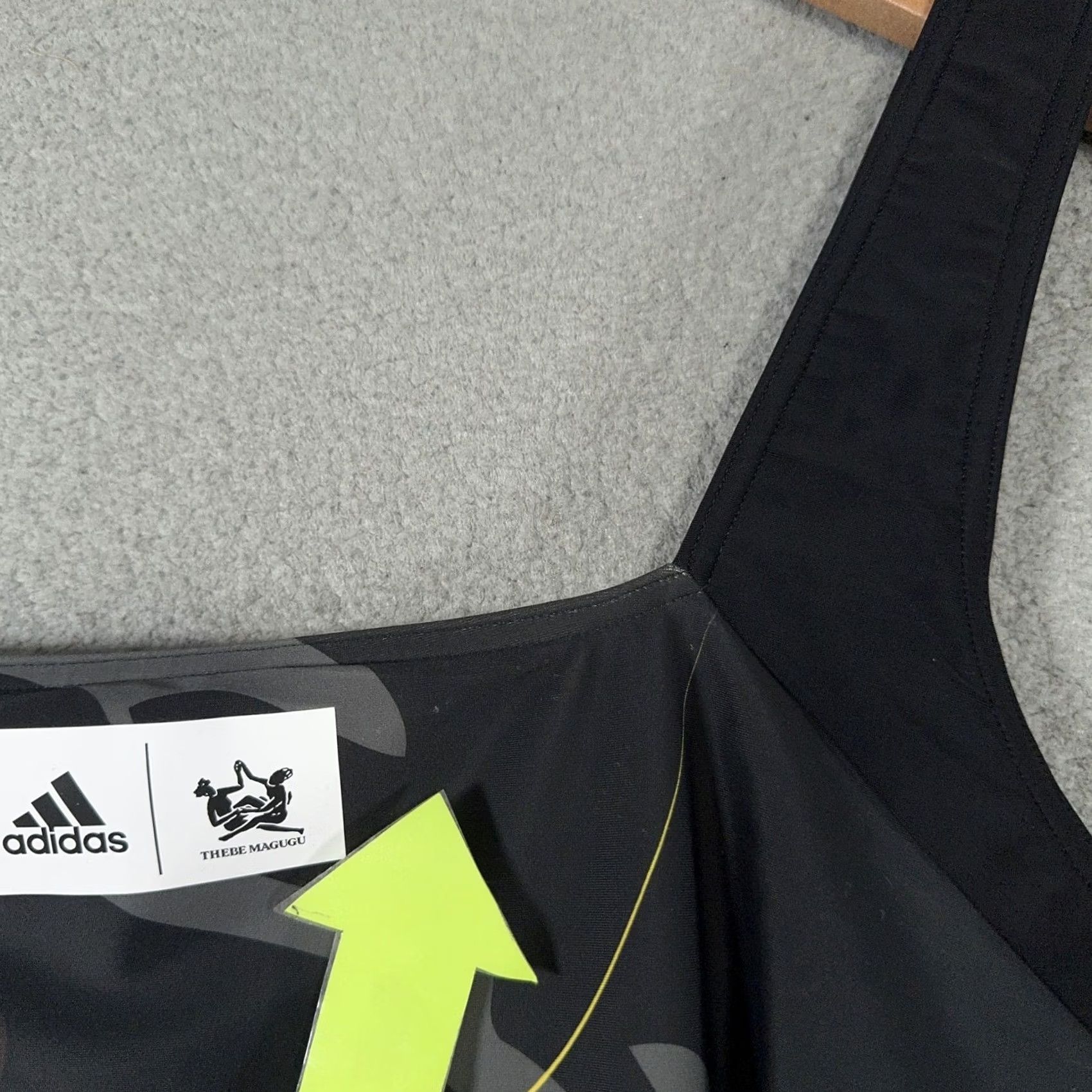 Adidas Adidas Thebe Magugu Swimsuit Womens 1X One Piece EcoNyl Graphic READ Size ONE SIZE - 7 Thumbnail