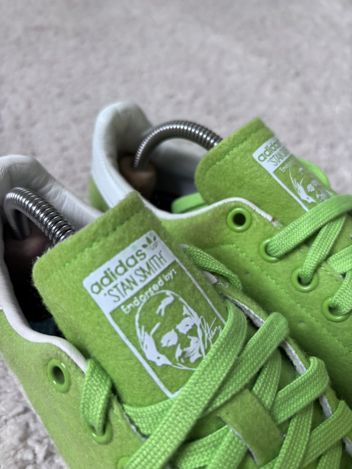 Adidas × Pharrell Adidas x Pharrell Williams Stan Smith “Tennis Ball” – 2014 Size US 7 / EU 40 - 4 Thumbnail