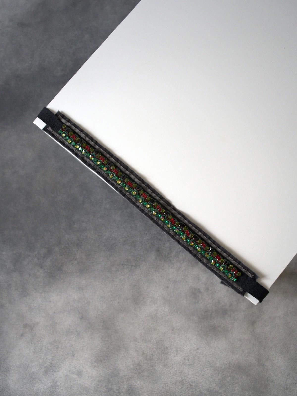 Prada F/W 2004 Prada RUNWAY Beaded Belt / Crystal Embellished Size ONE SIZE - 5 Thumbnail