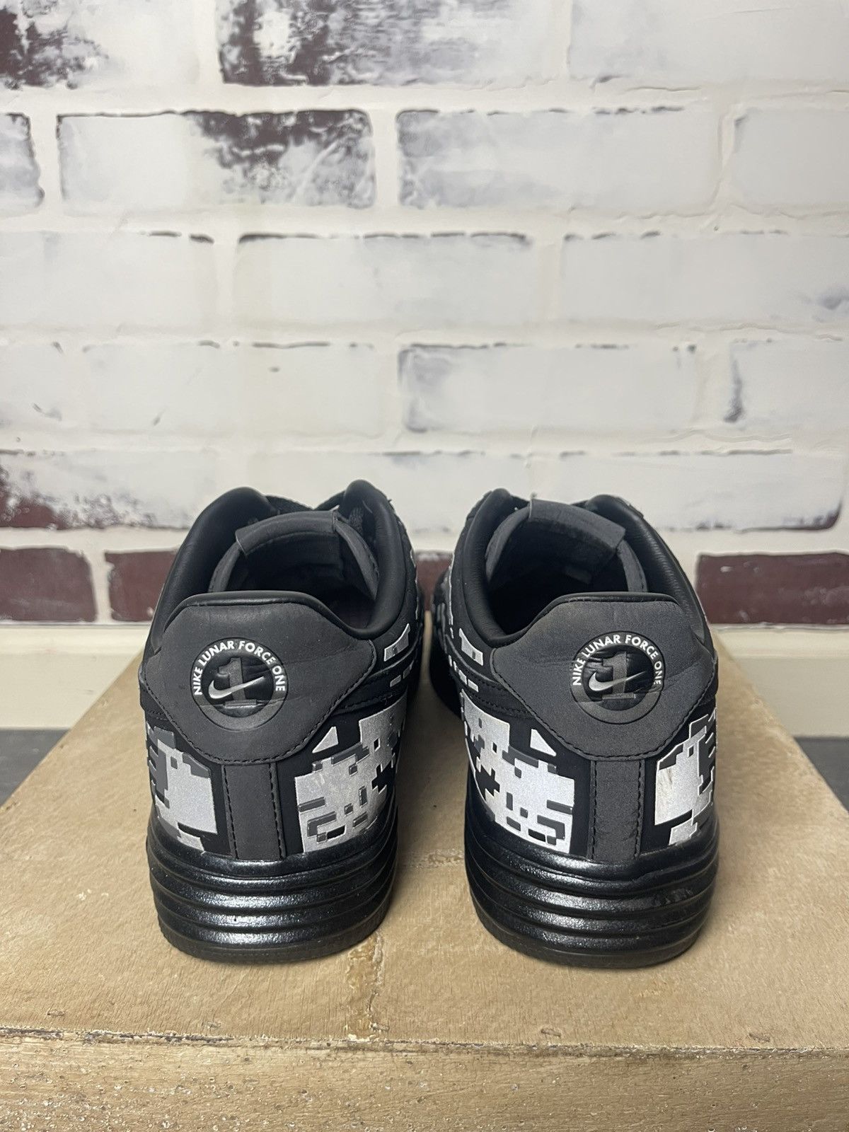 Nike Men’s Nike Reflective 3M Lunar Force 1’s Size US 10 / EU 43 - 4 Thumbnail