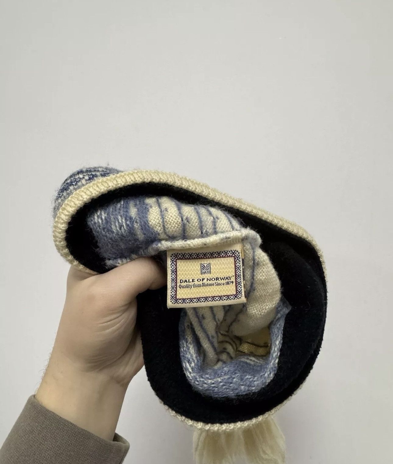 Dale Of Norway × Vintage Vintage Dale Of Norway Hat Pure New Wool Superior Norwegian Size ONE SIZE - 4 Thumbnail