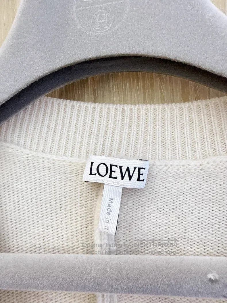 Loewe Loewe Knit floral irregular sweater Size S / US 4 / IT 40 - 4 Thumbnail