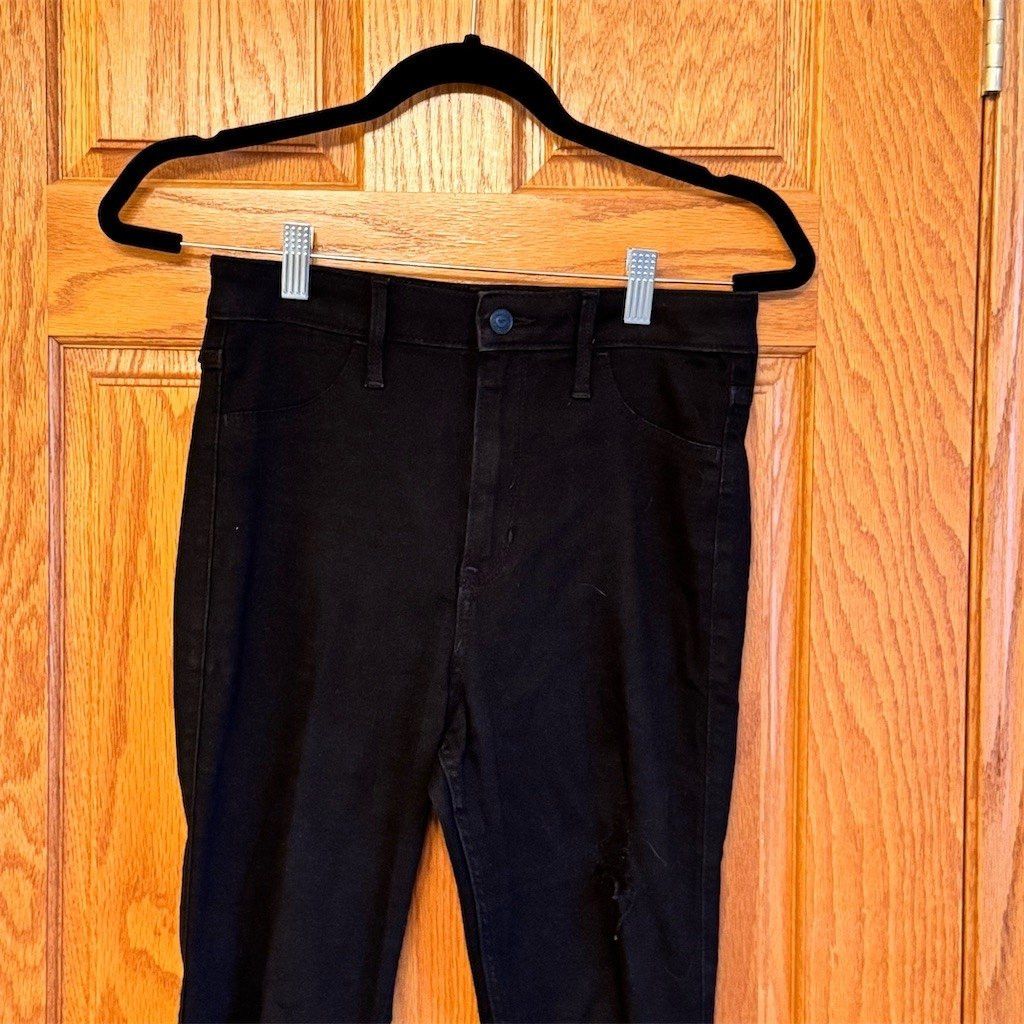 Other Hollister Ultra High-Rise Jean Legging Womens 27x30 Black J Size 27" / US 4 / IT 40 - 3 Thumbnail