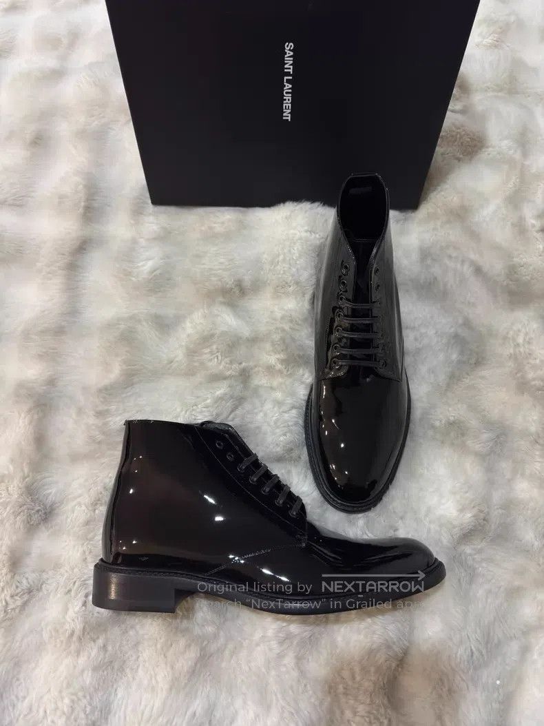 Saint Laurent Paris Saint Laurent Paris Men's Lace-up Boots Size US 10 / EU 43 - 1 Thumbnail