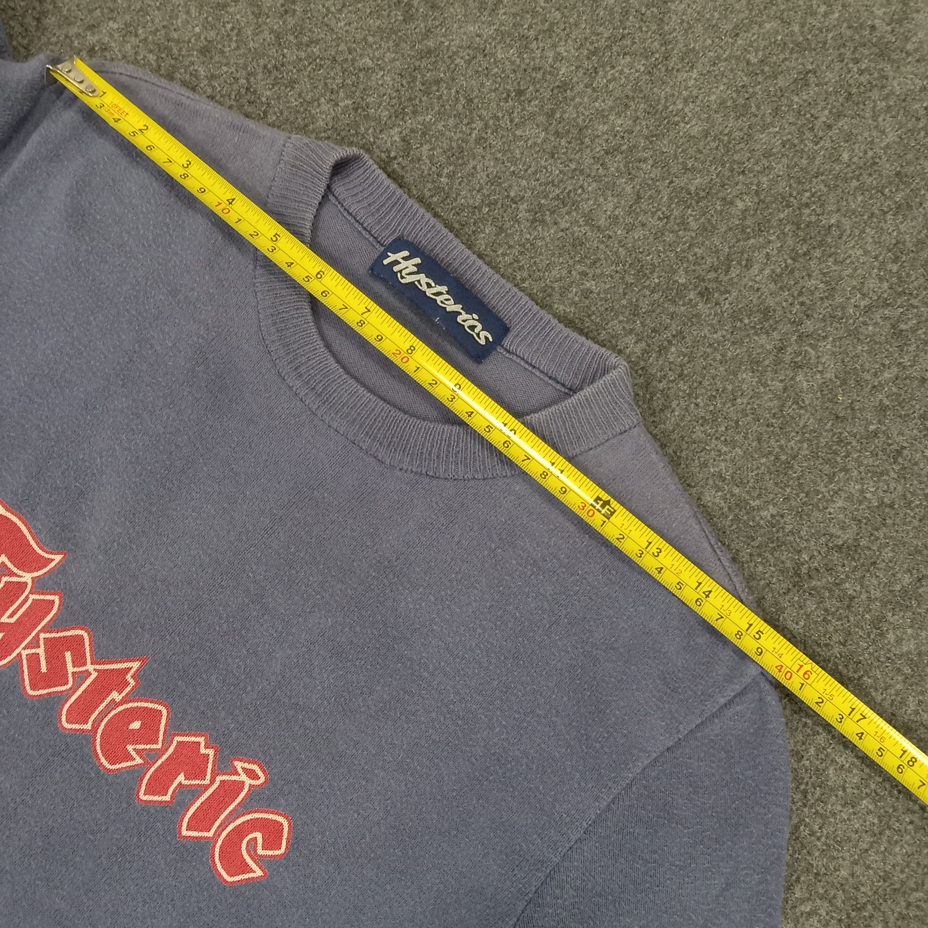 Hysteric Glamour × Japanese Brand × Vintage Hysteric Glamour Japanese Brand Long Sleeve Tshirt Size US S / EU 44-46 / 1 - 7 Thumbnail