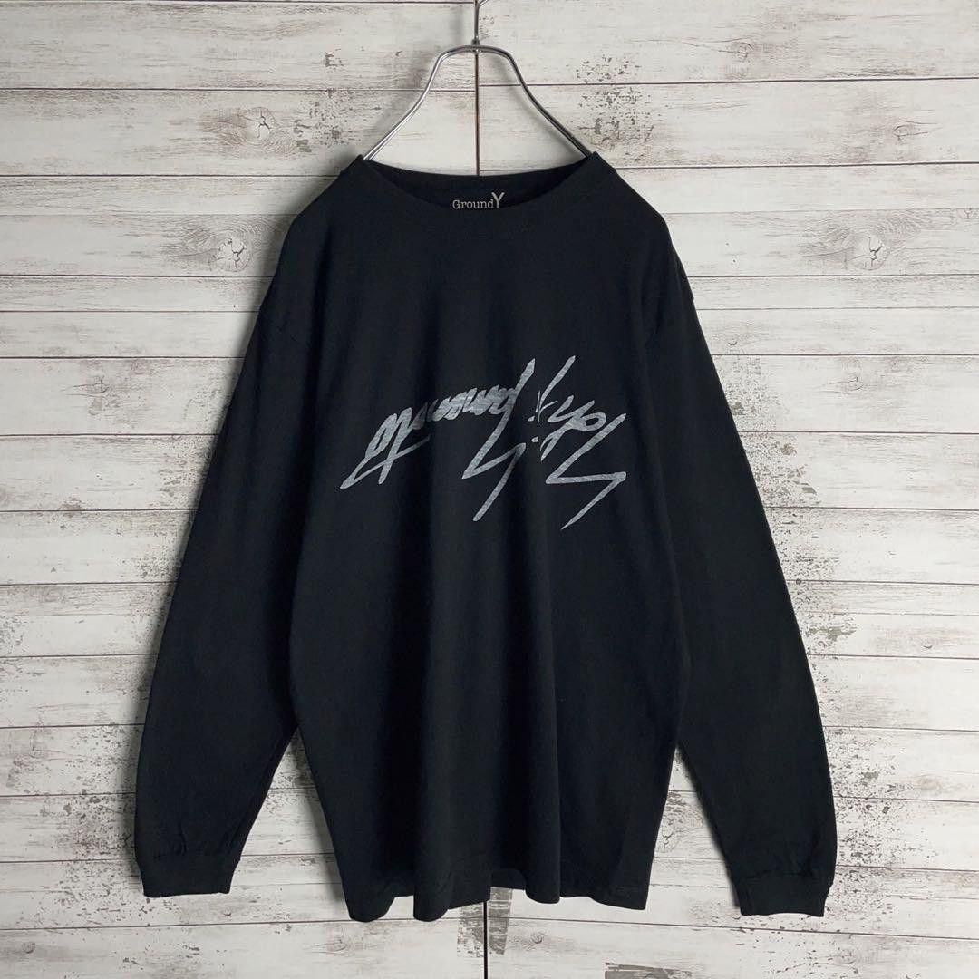 Yohji Yamamoto yohji yamamoto pour homme signature logo long t-shirt Size US M / EU 48-50 / 2 - 2 Thumbnail