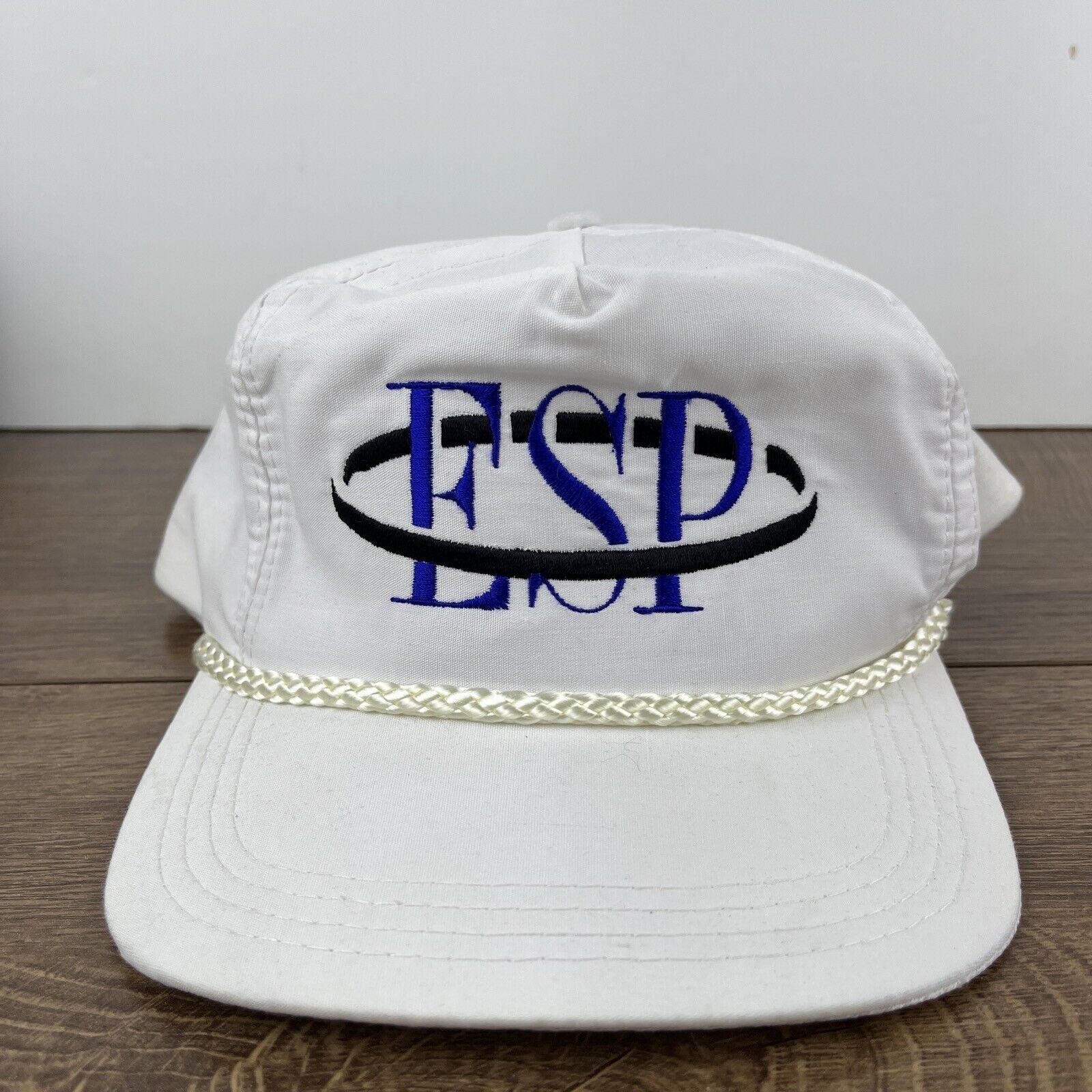 Other ESP Hat ESP White Hat Adjustable Adult Size Hat White Cap Size ONE SIZE - 4 Thumbnail