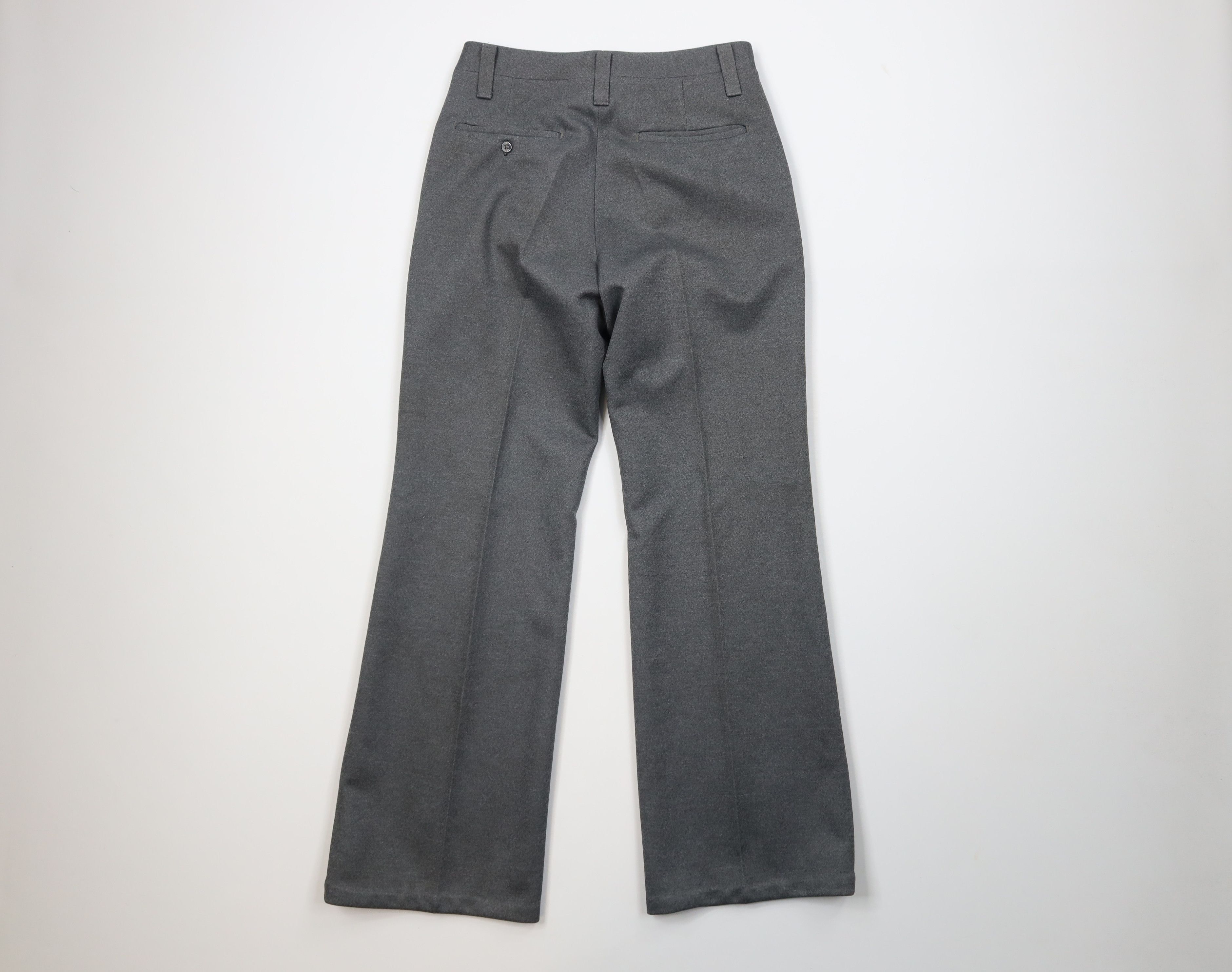 Vintage Vintage 70s Streetwear Wide Leg Chino Pants Gray USA Size US 28 / EU 44 - 9 Thumbnail