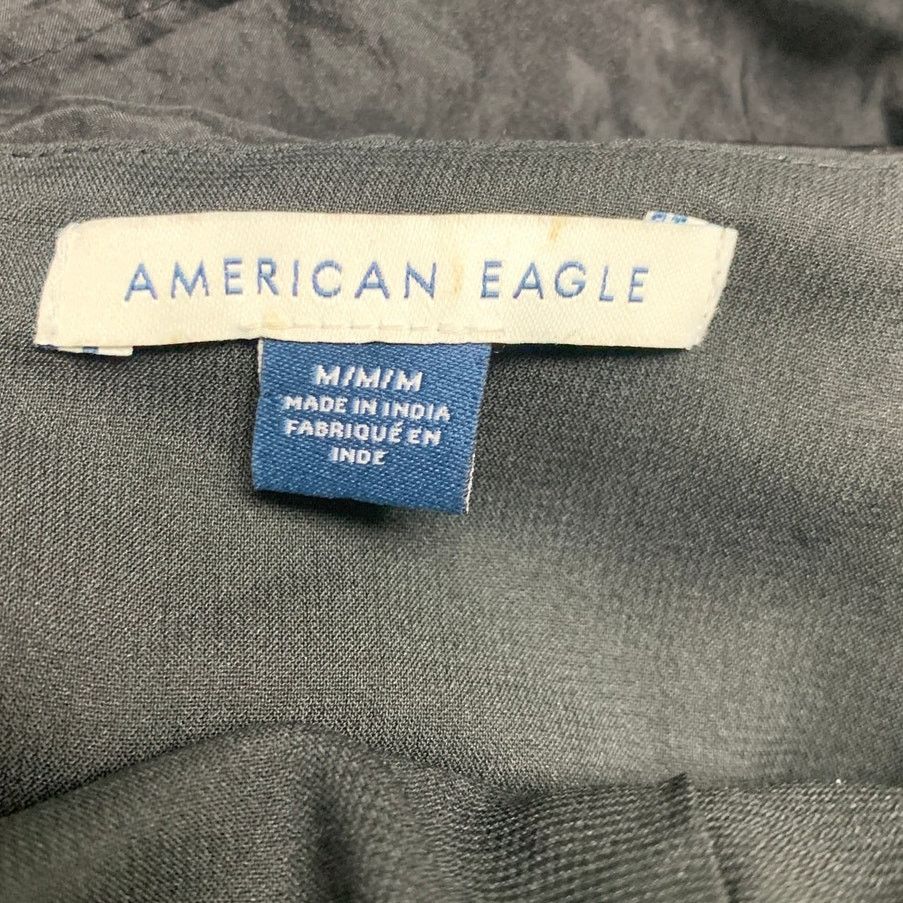 American Eagle Outfitters American Eagle Womens Med Strapless Black Ruffled Mini Dress Size M / US 6-8 / IT 42-44 - 6 Thumbnail