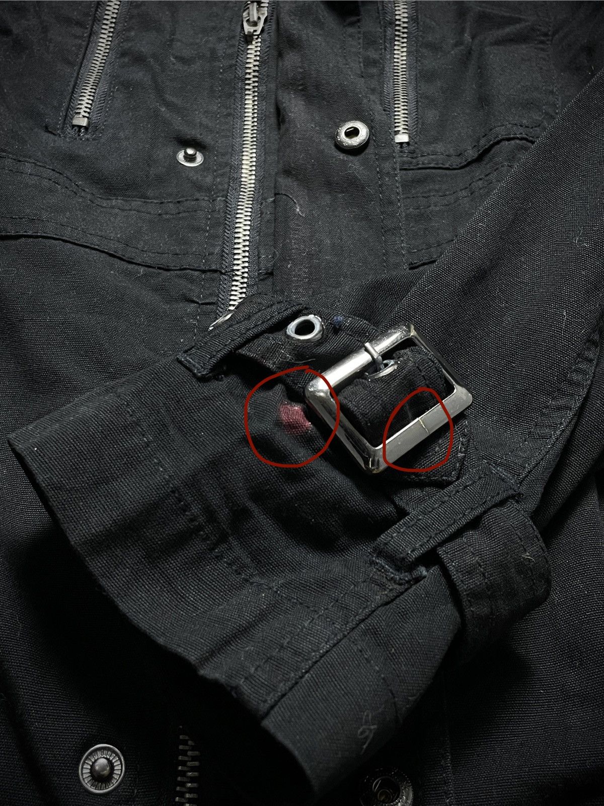 Japanese Brand 2000’s Real Standard - Vkei Style Bondage Parka Jacket Size US M / EU 48-50 / 2 - 15 Thumbnail