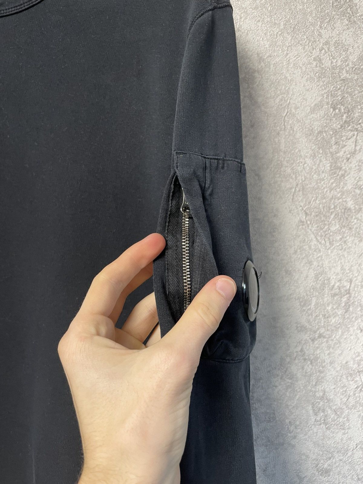 C.P. Company CP Company Black Sweatshirt Crewneck With Lens Google Size US M / EU 48-50 / 2 - 6 Thumbnail