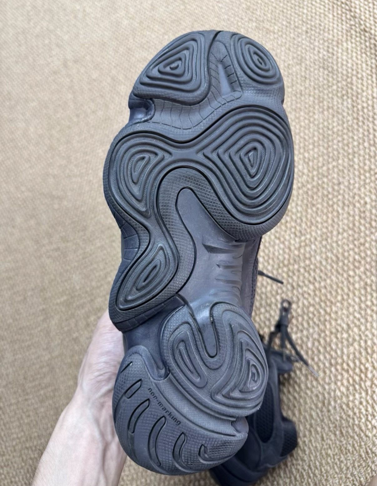 Adidas Adidas Yeezy 500 Utility Black F36640 K37 Size US 10 / EU 43 - 9 Thumbnail